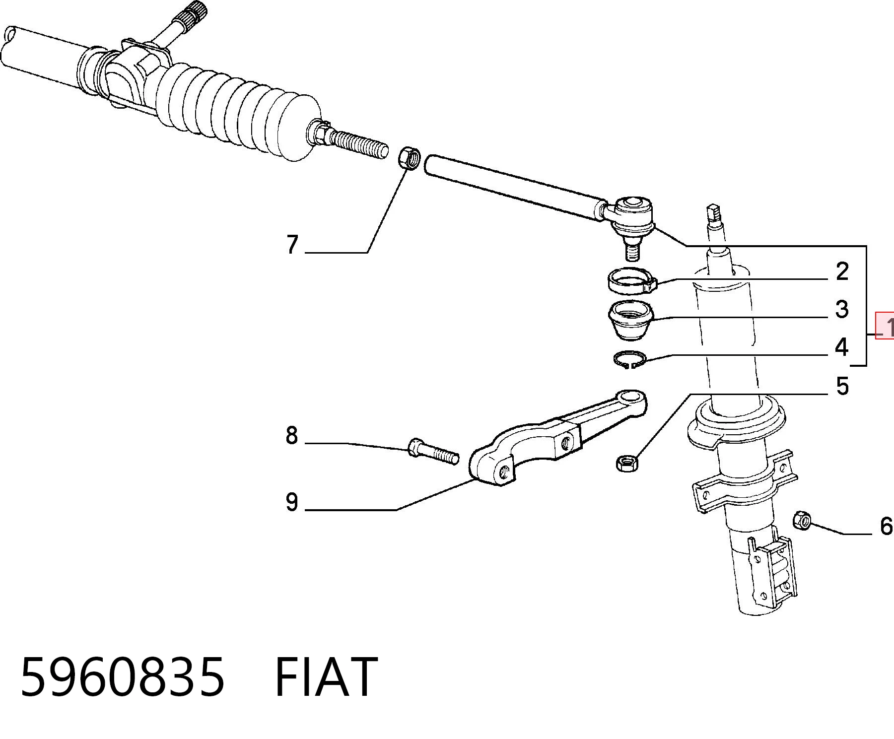 5960835 Fiat/Alfa/Lancia