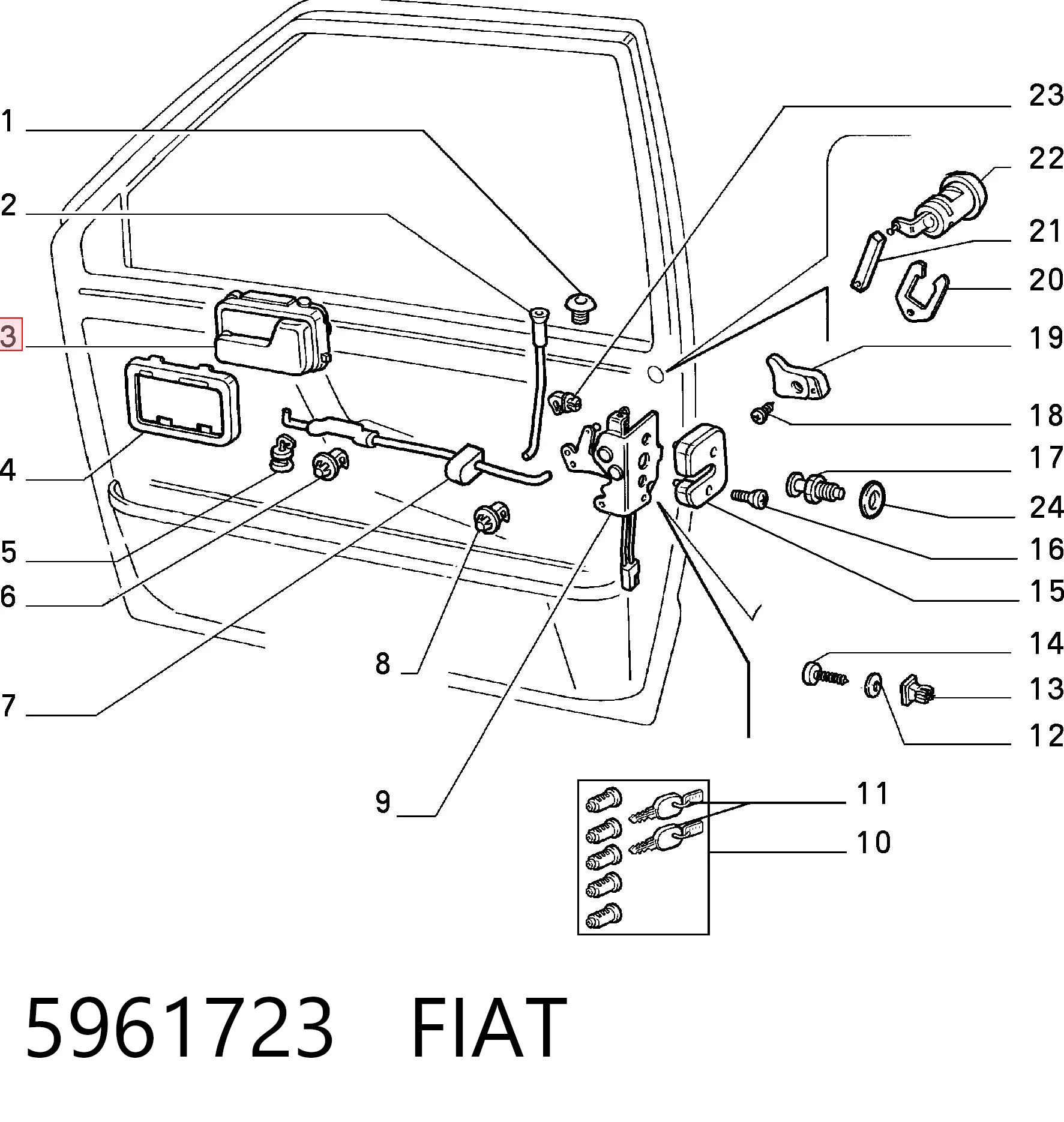 5961723 Fiat/Alfa/Lancia