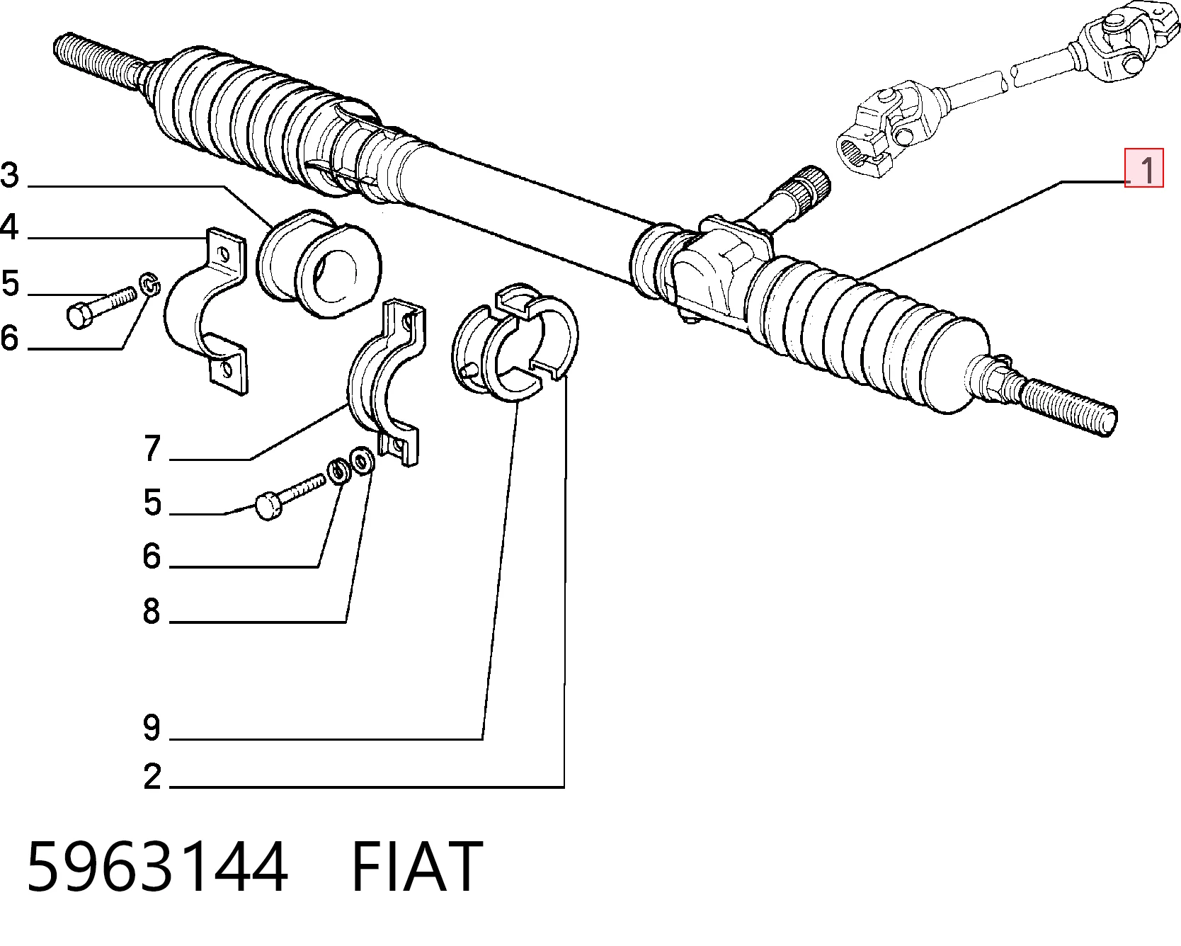 5963144 Fiat/Alfa/Lancia
