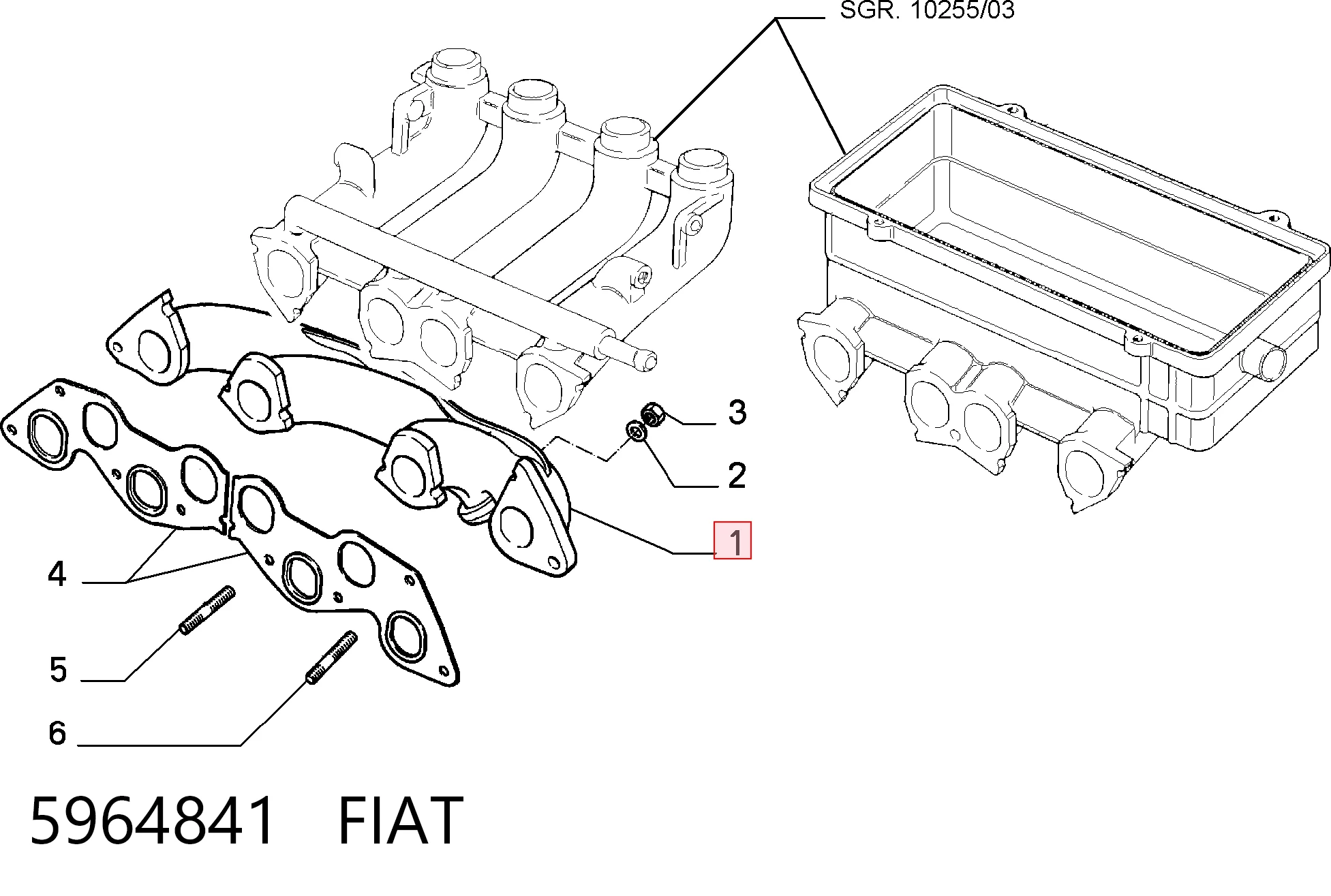 Comprar Colector de escape Fiat Fiorino  146 Uno a bajo precio