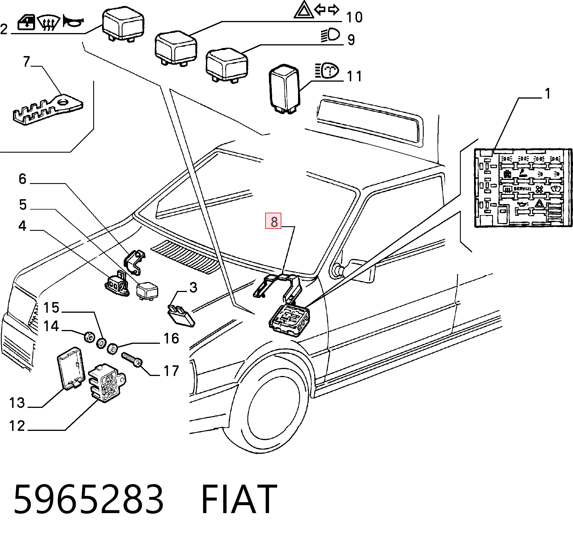 5965283 Fiat/Alfa/Lancia