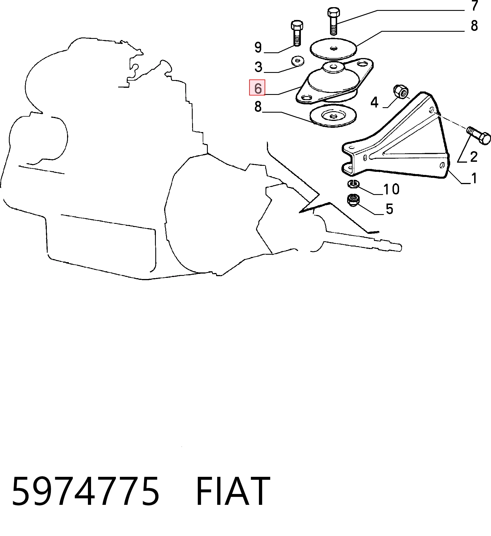 Comprar 20022 Lemforder Soporte izquierdo del motor