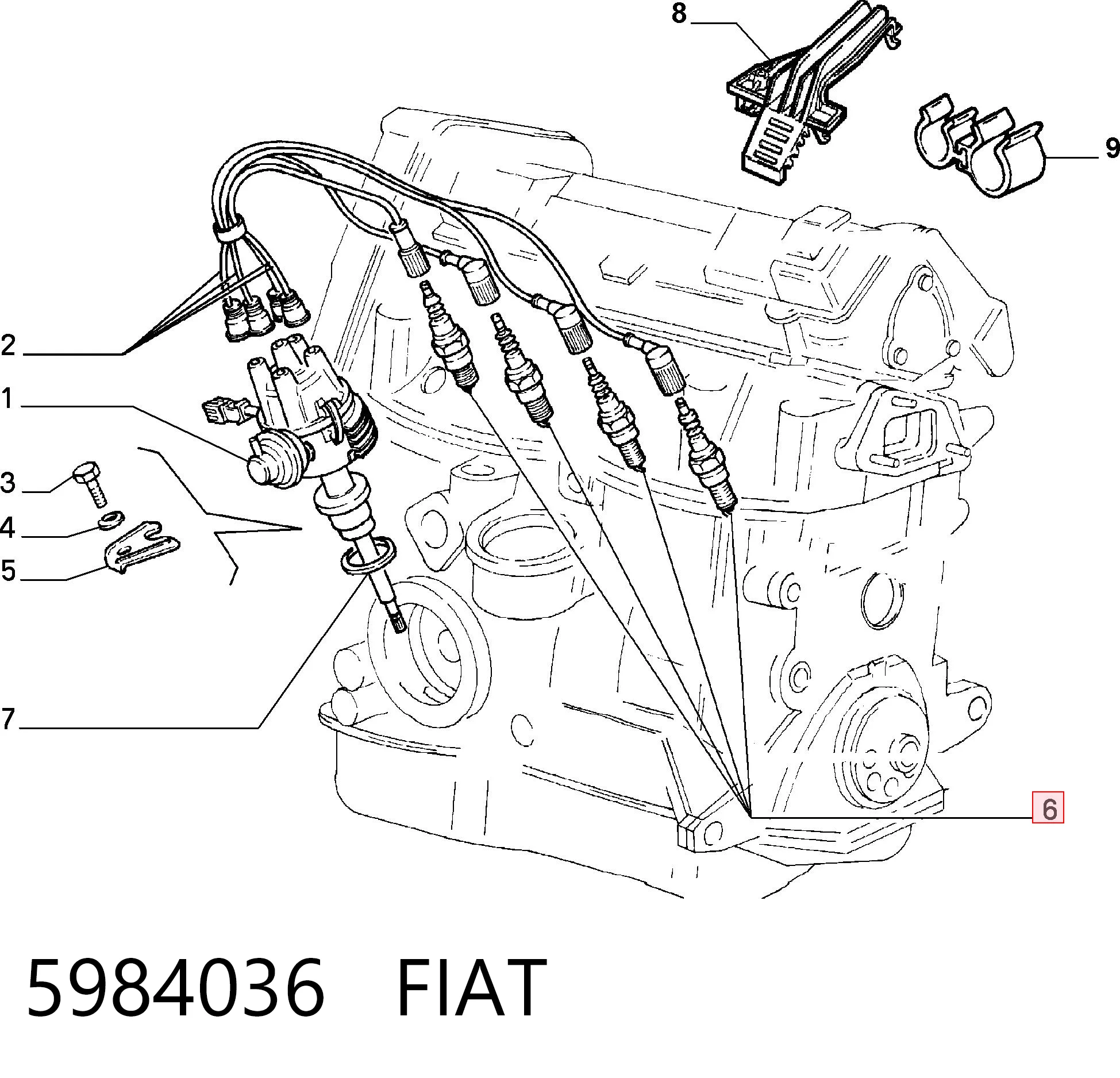5984036 Fiat/Alfa/Lancia