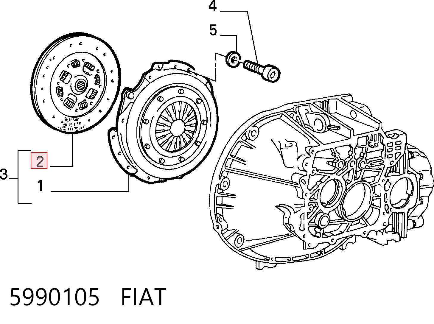 5990105 Fiat/Alfa/Lancia