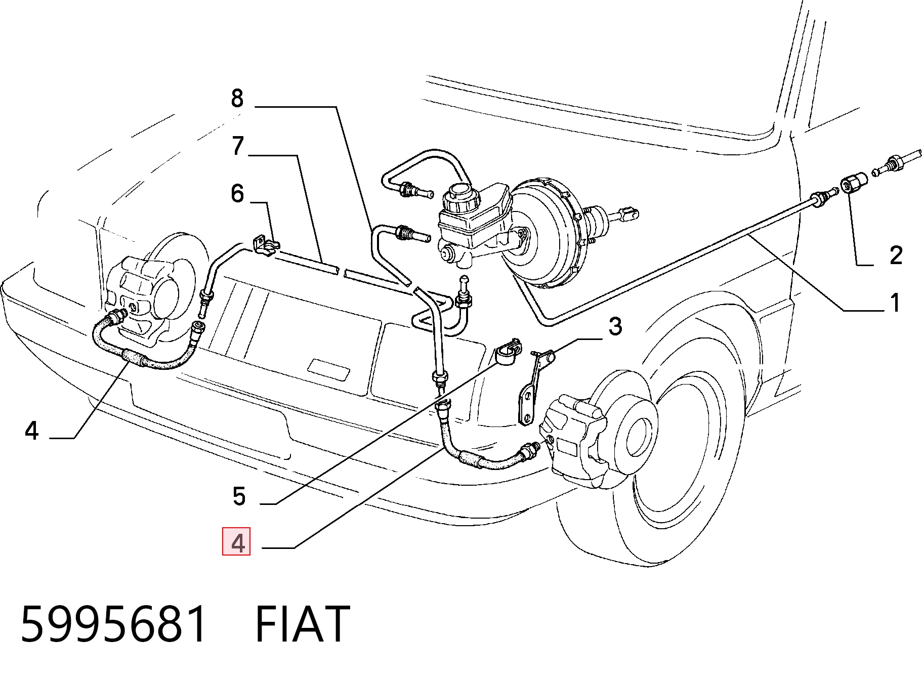 5995681 Fiat/Alfa/Lancia