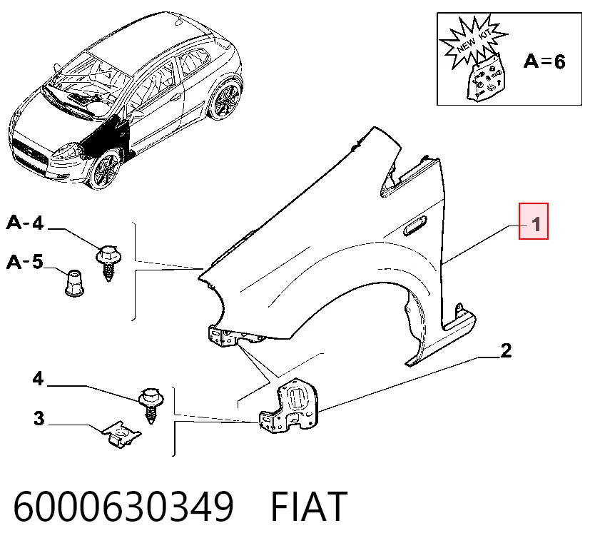 6000630349 Fiat/Alfa/Lancia
