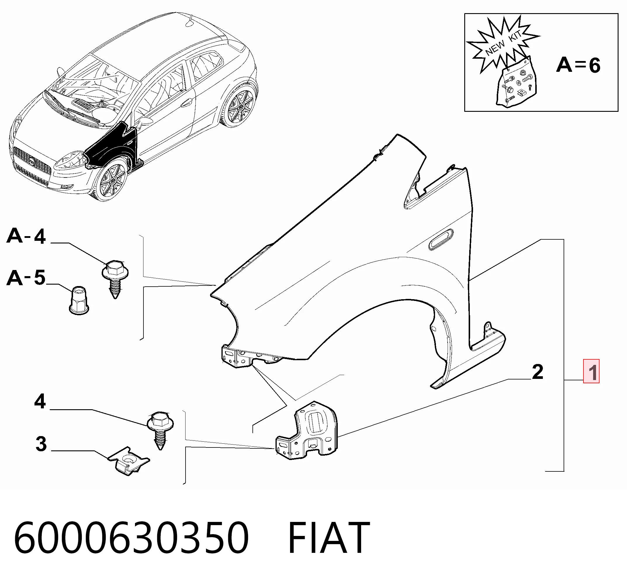 6000630350 Fiat/Alfa/Lancia