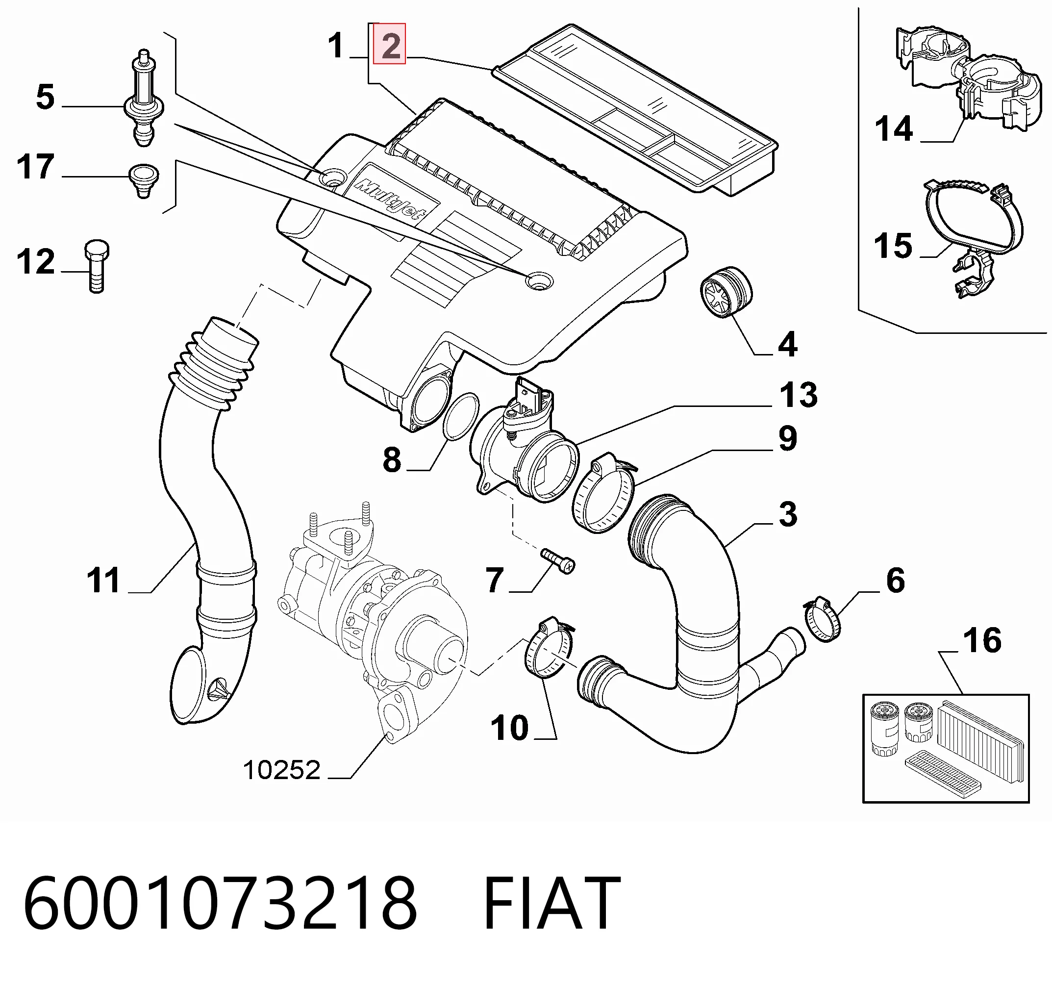 6001073218 Fiat/Alfa/Lancia