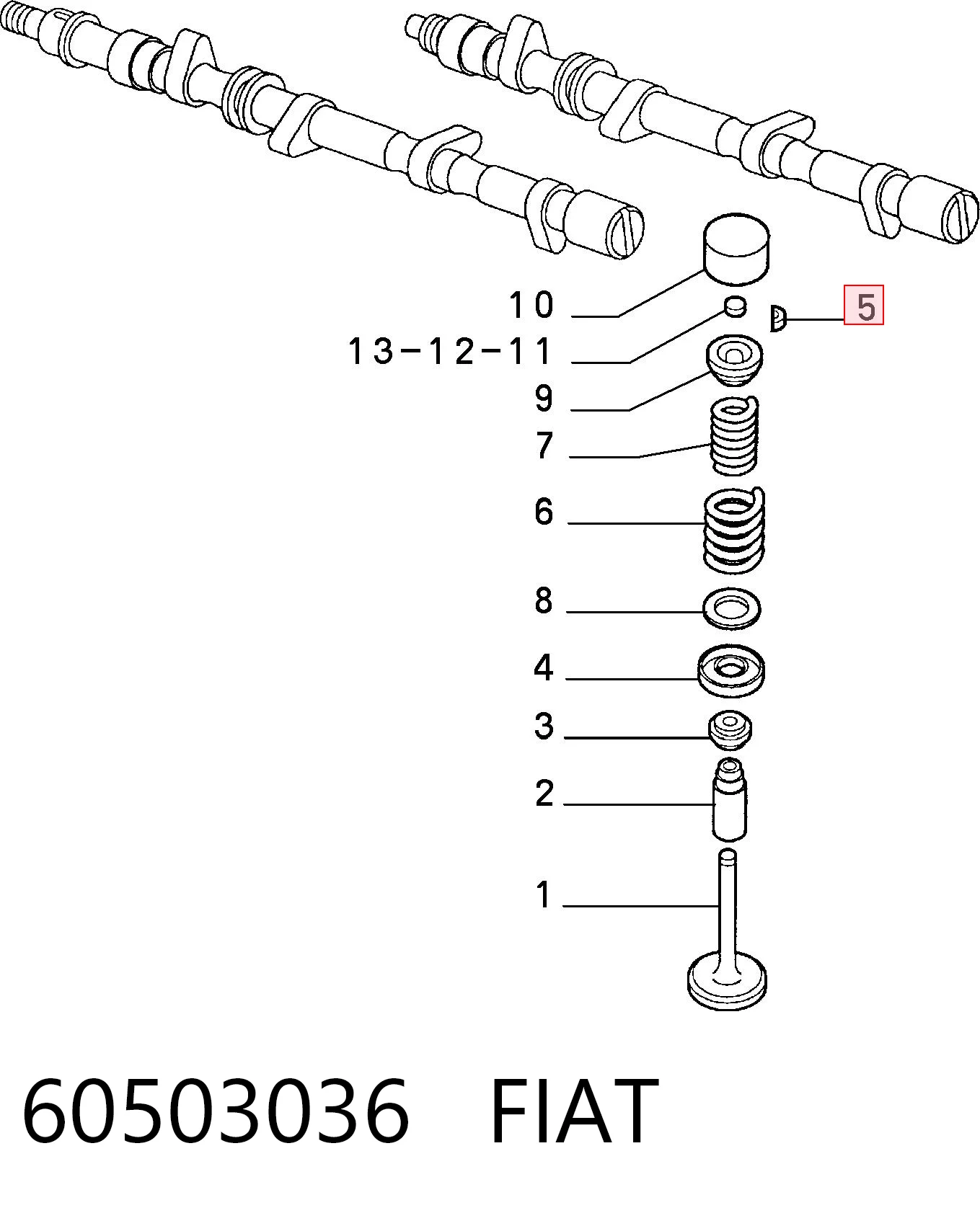 60503036 Fiat/Alfa/Lancia