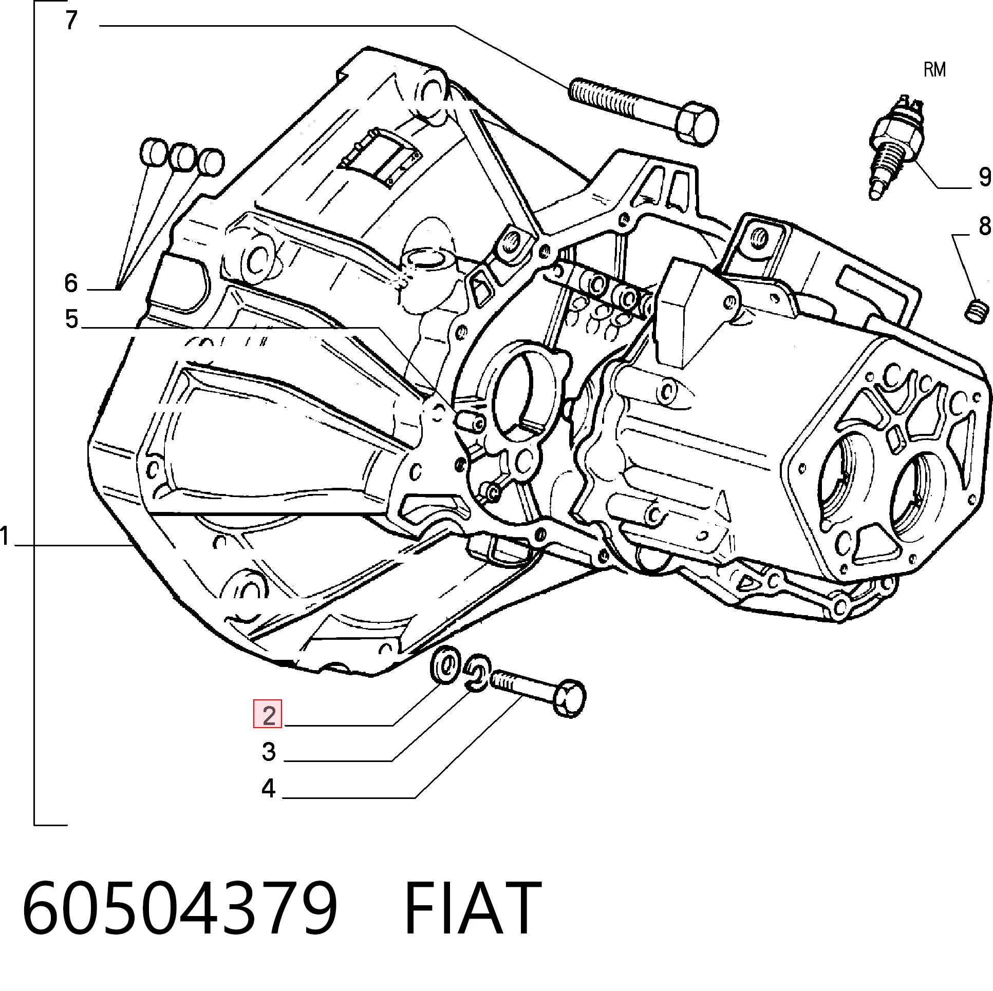 60504379 Fiat/Alfa/Lancia