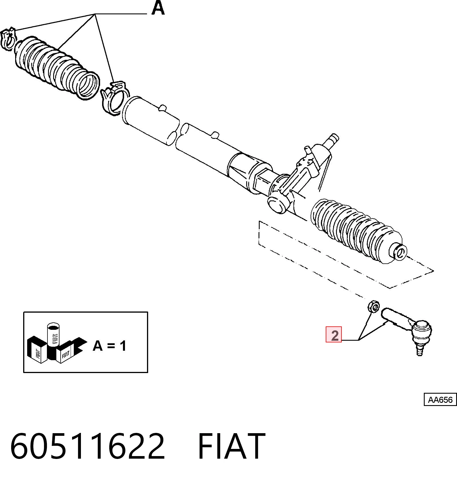 60511622 Fiat/Alfa/Lancia