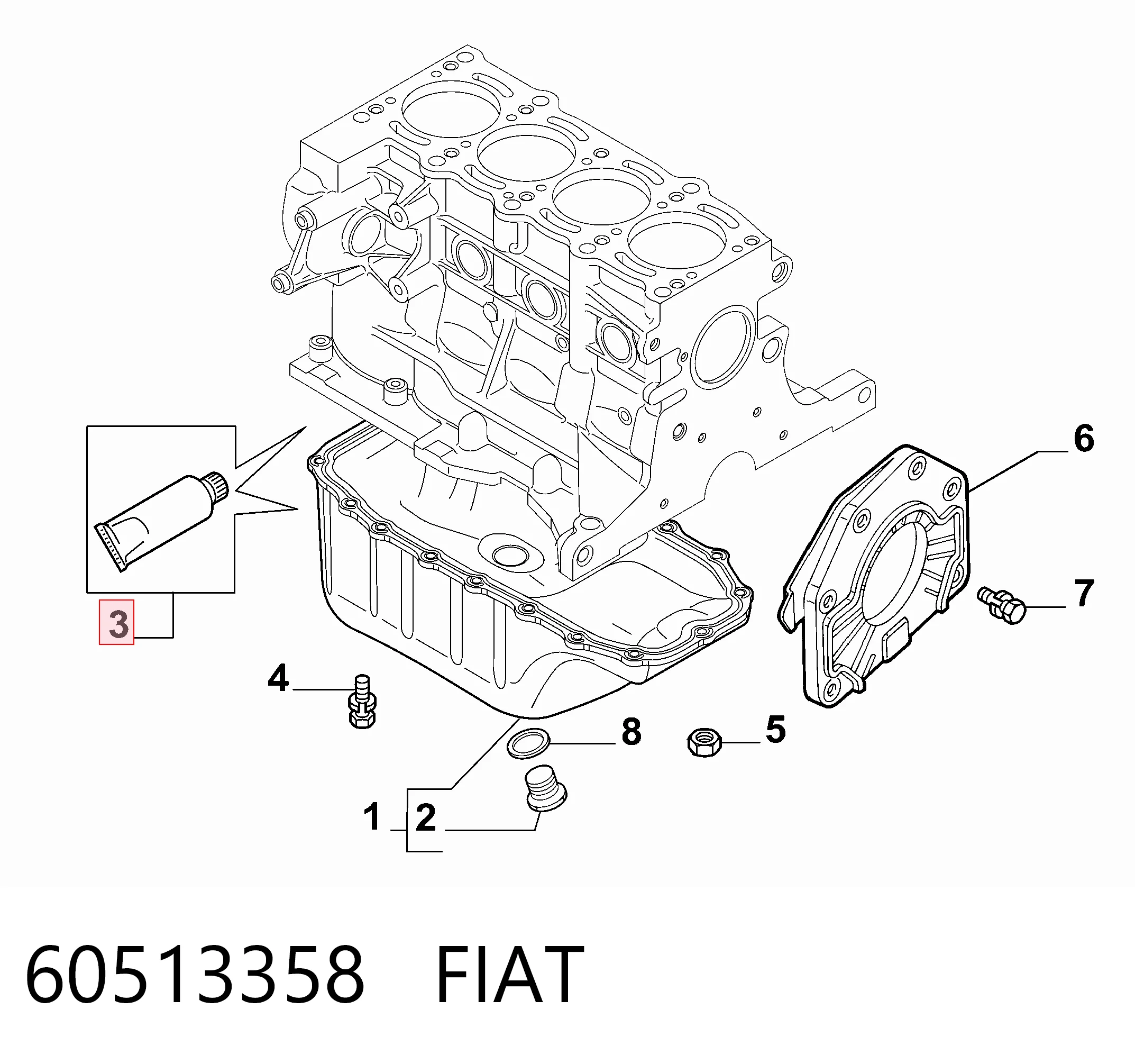 7701404452 Renault (RVI) Sellador de silicona
