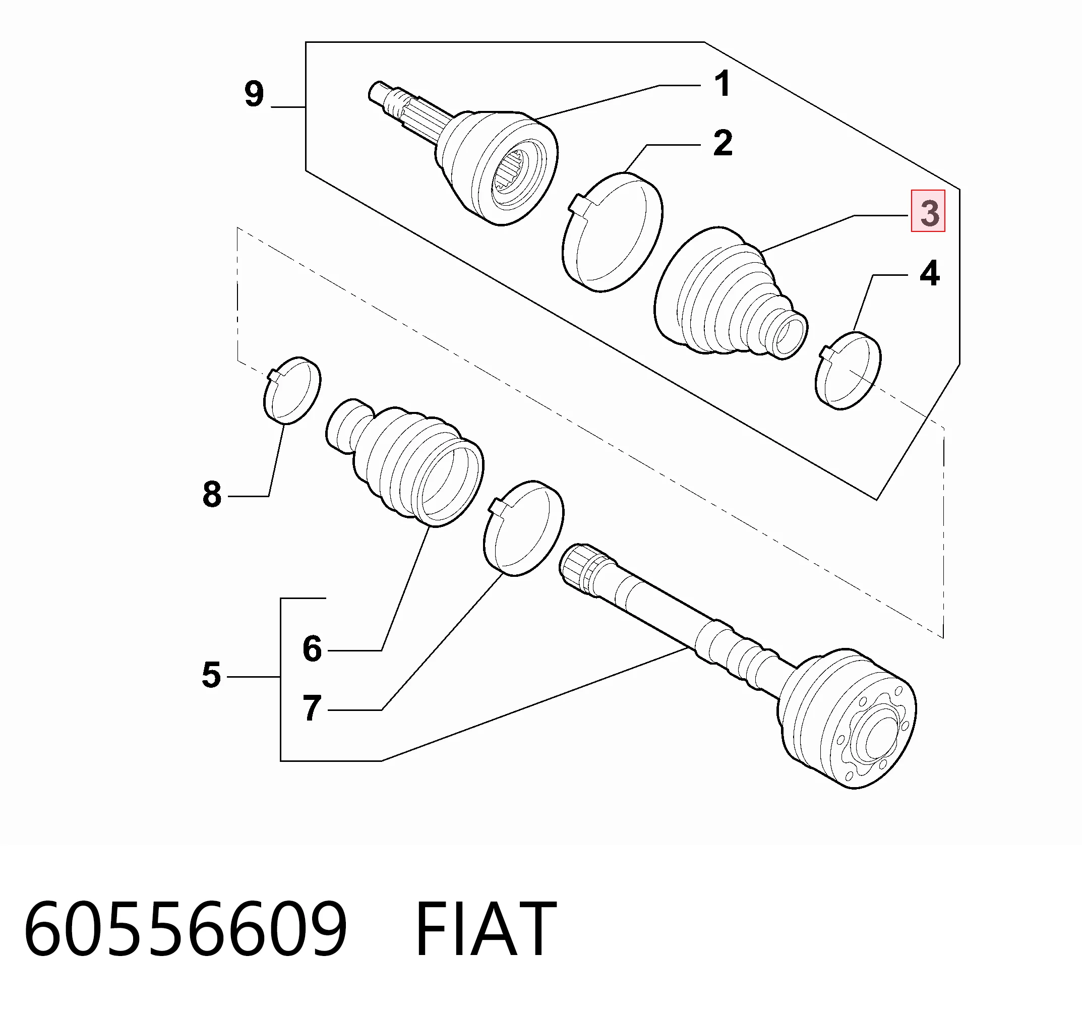 60556609 Fiat/Alfa/Lancia