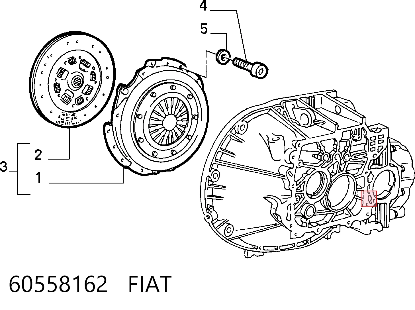 plato de presion del embrague funcion para Alfa Romeo 146  930