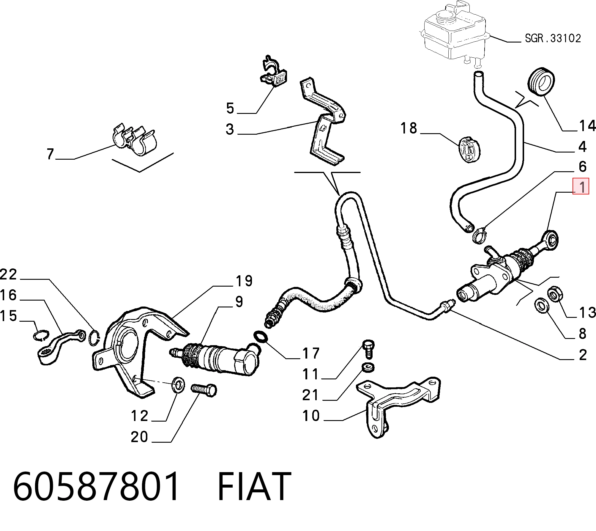 Cilindro de embrague Fiat Tipo  desde 43,27 €
