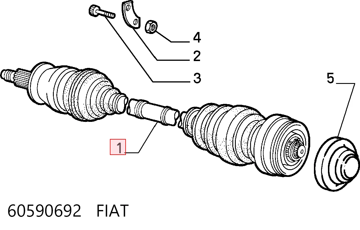 60590692 Fiat/Alfa/Lancia