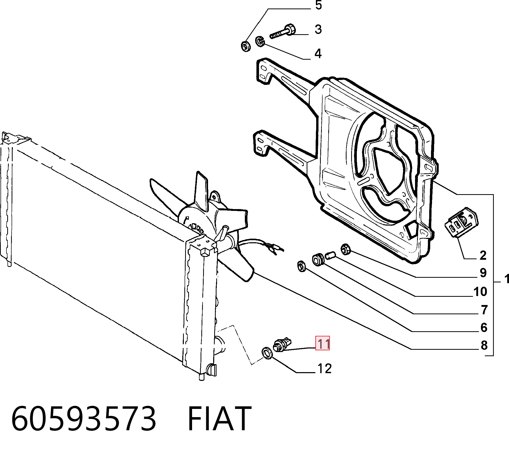 Comprar Sensor de temperatura del refrigerante, salpicadero 156  932