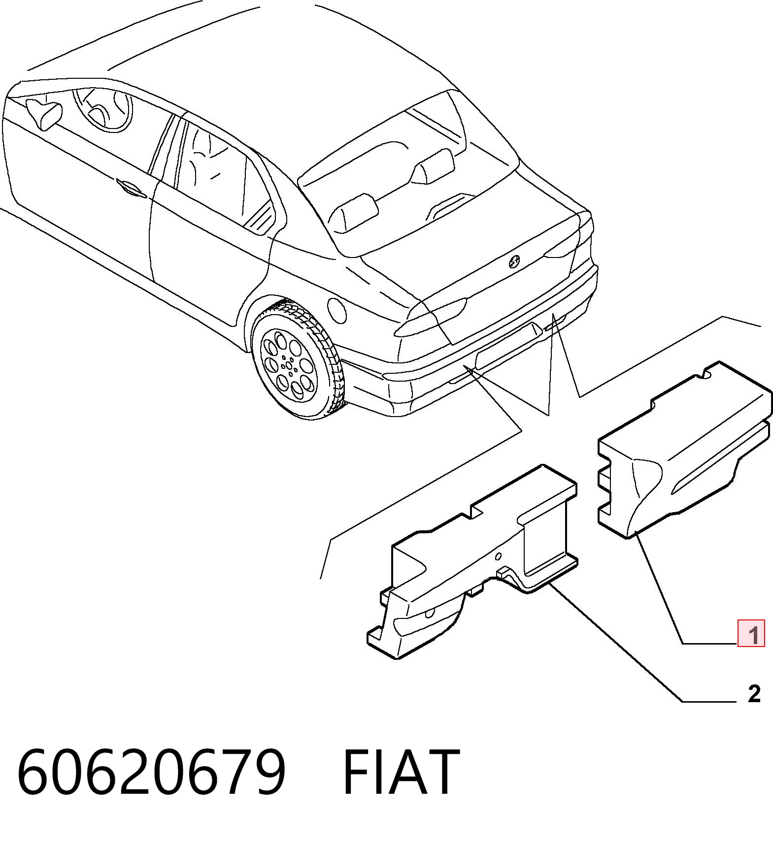 Comprar Refuerzo de parachoques trasero Alfa Romeo 156  932 a bajo precio