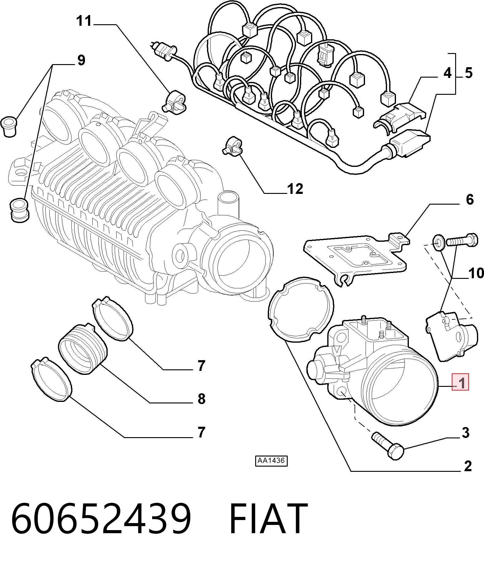 60652439 Fiat/Alfa/Lancia