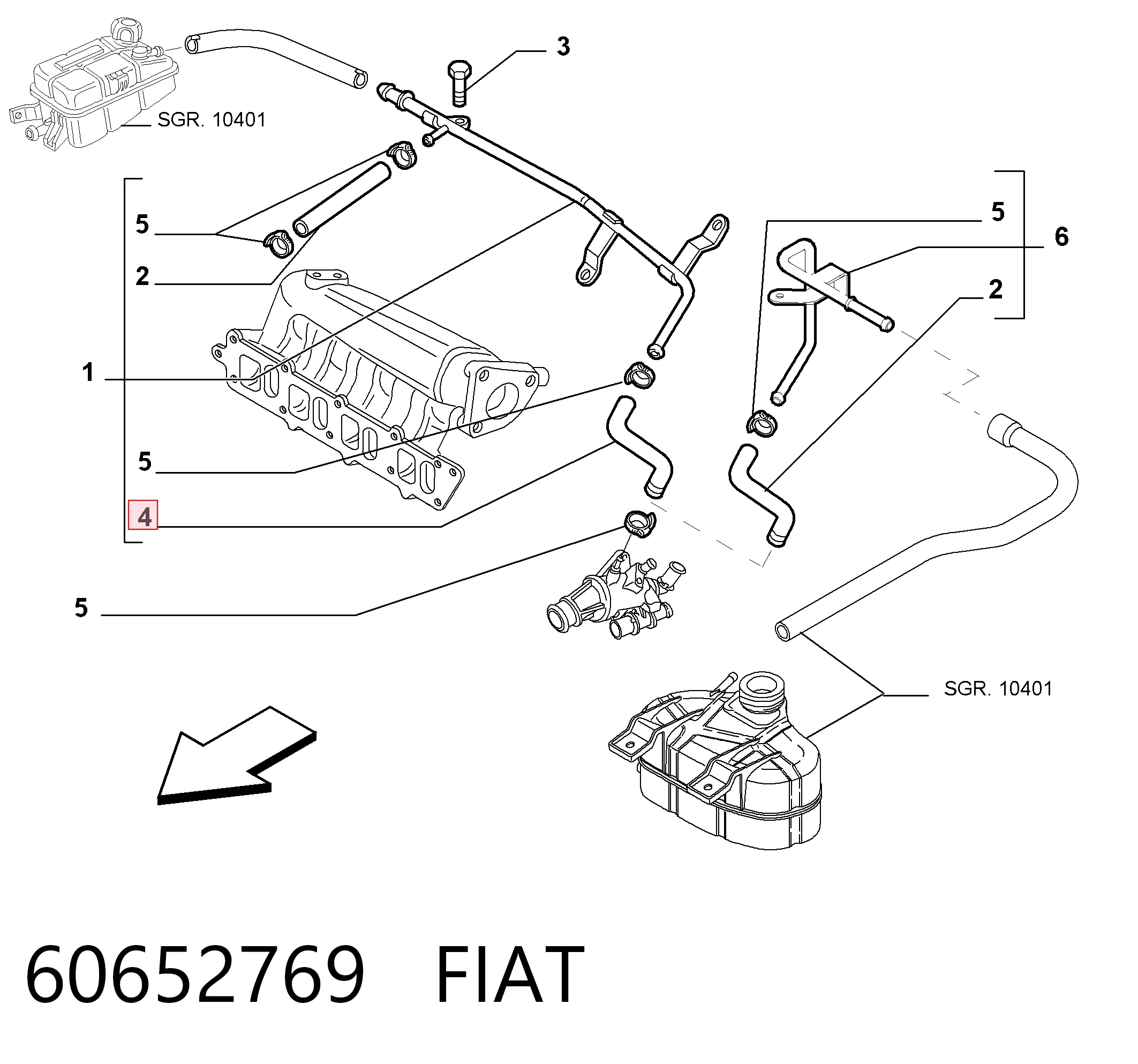 60652769 Fiat/Alfa/Lancia