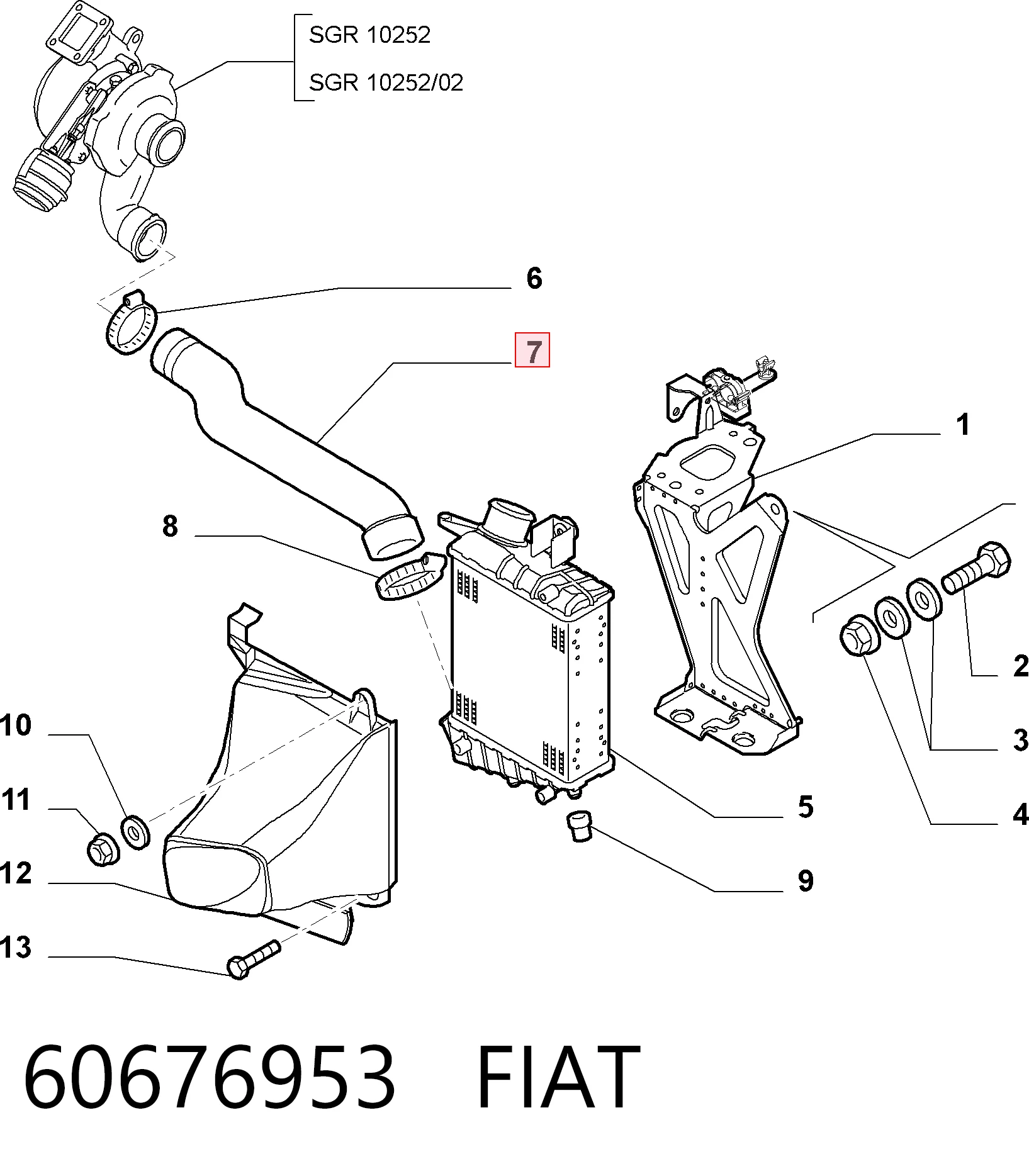 60676953 Fiat/Alfa/Lancia