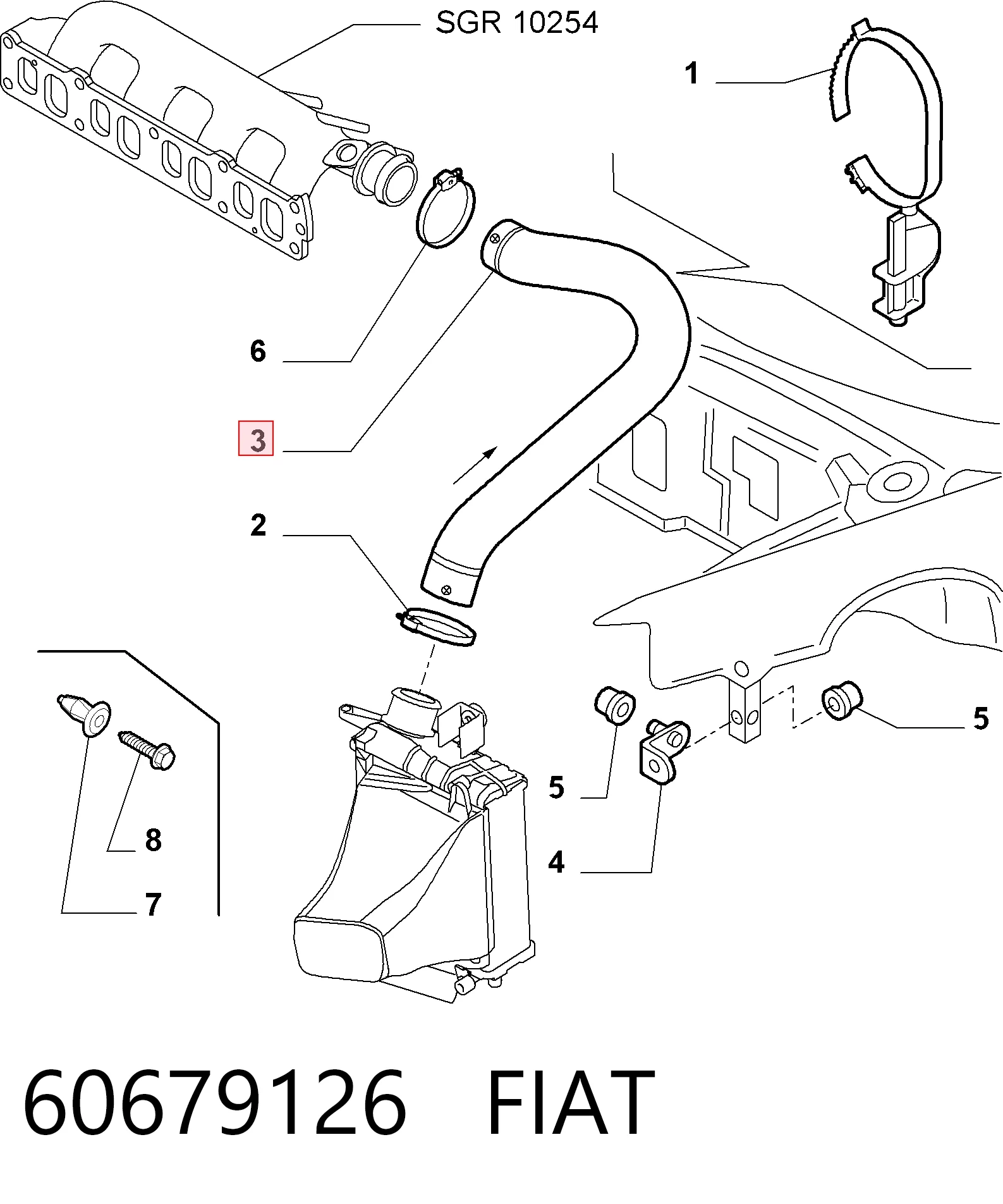 60679126 Fiat/Alfa/Lancia