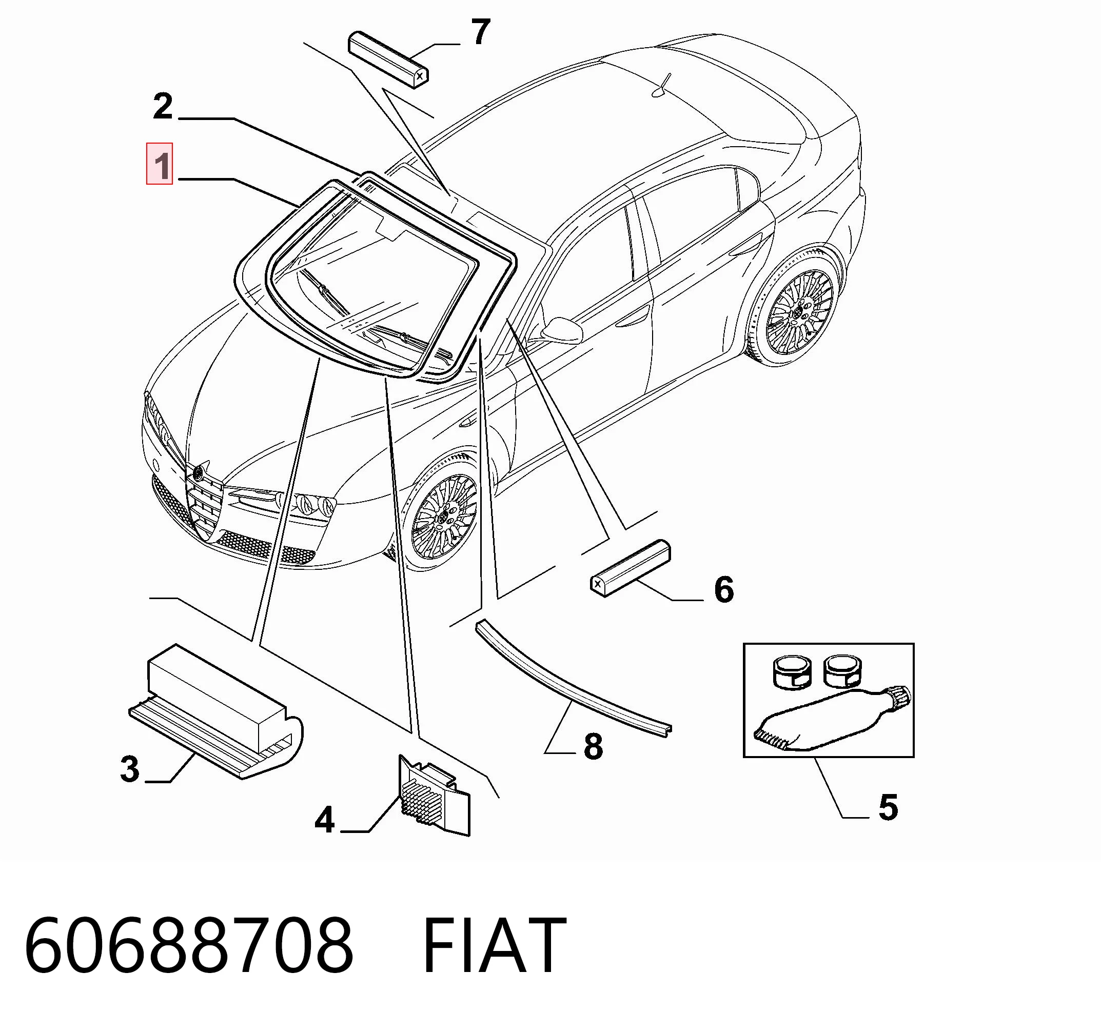 60688708 Fiat/Alfa/Lancia