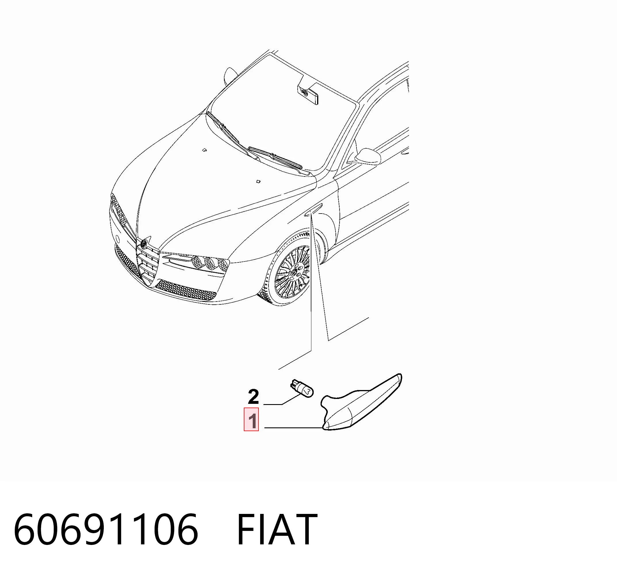 60691106 Fiat/Alfa/Lancia