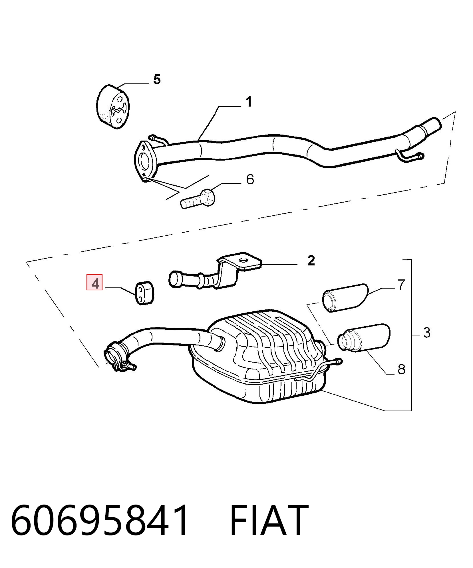60695841 Fiat/Alfa/Lancia