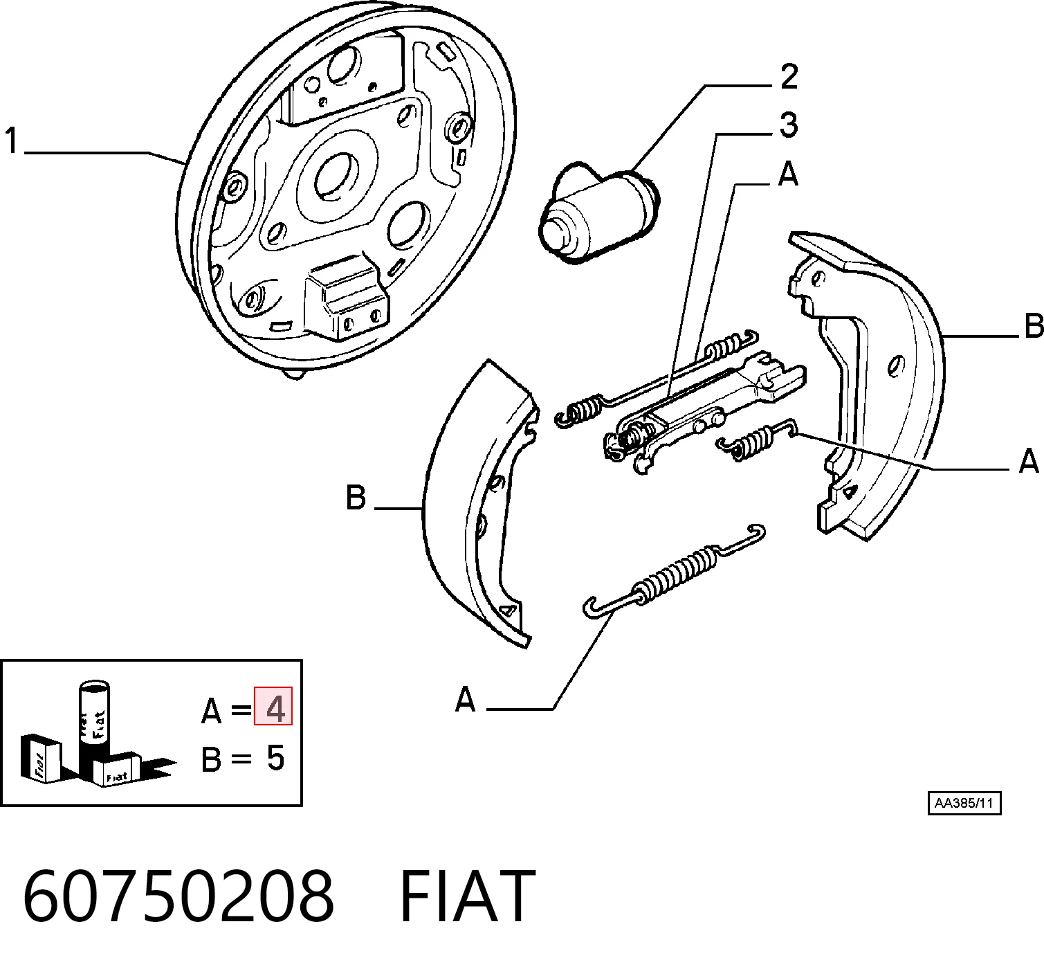 60750208 Fiat/Alfa/Lancia