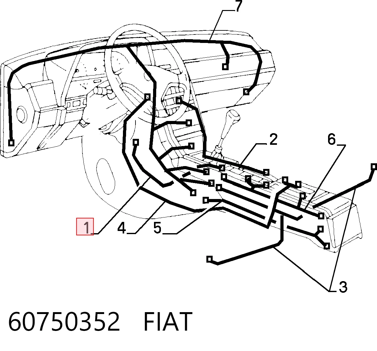 60750352 Fiat/Alfa/Lancia