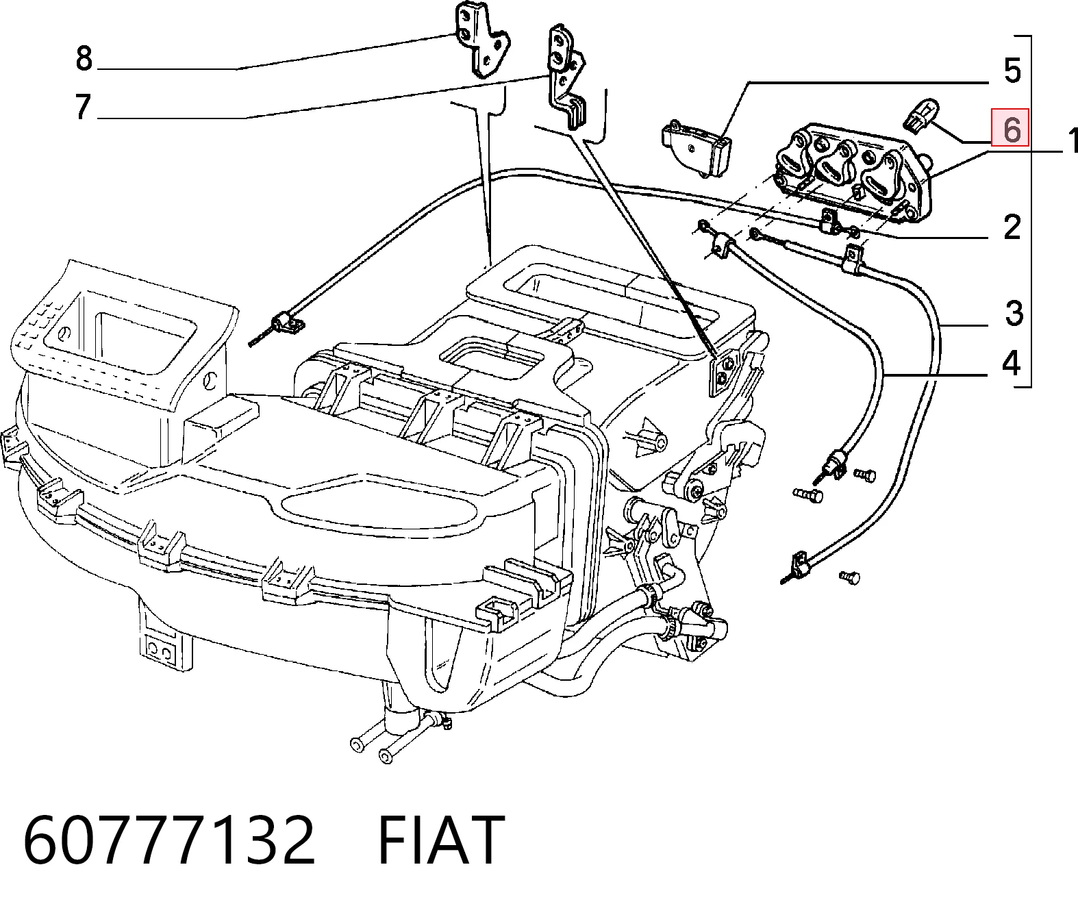 60777132 Fiat/Alfa/Lancia
