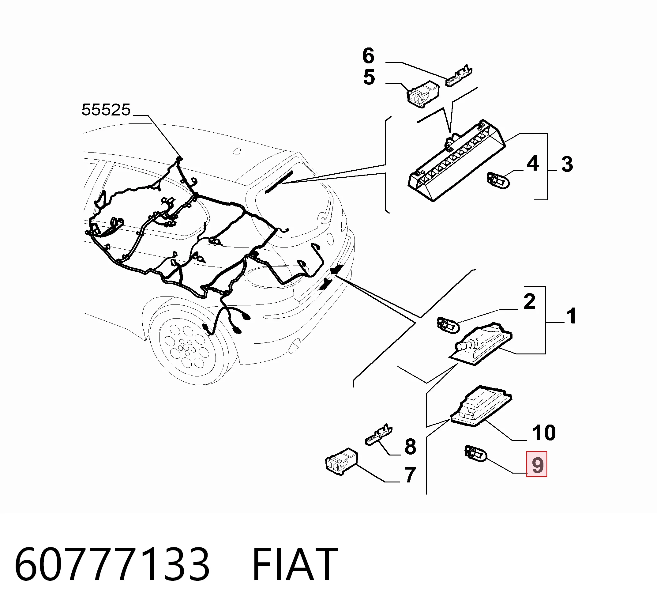 60777133 Fiat/Alfa/Lancia