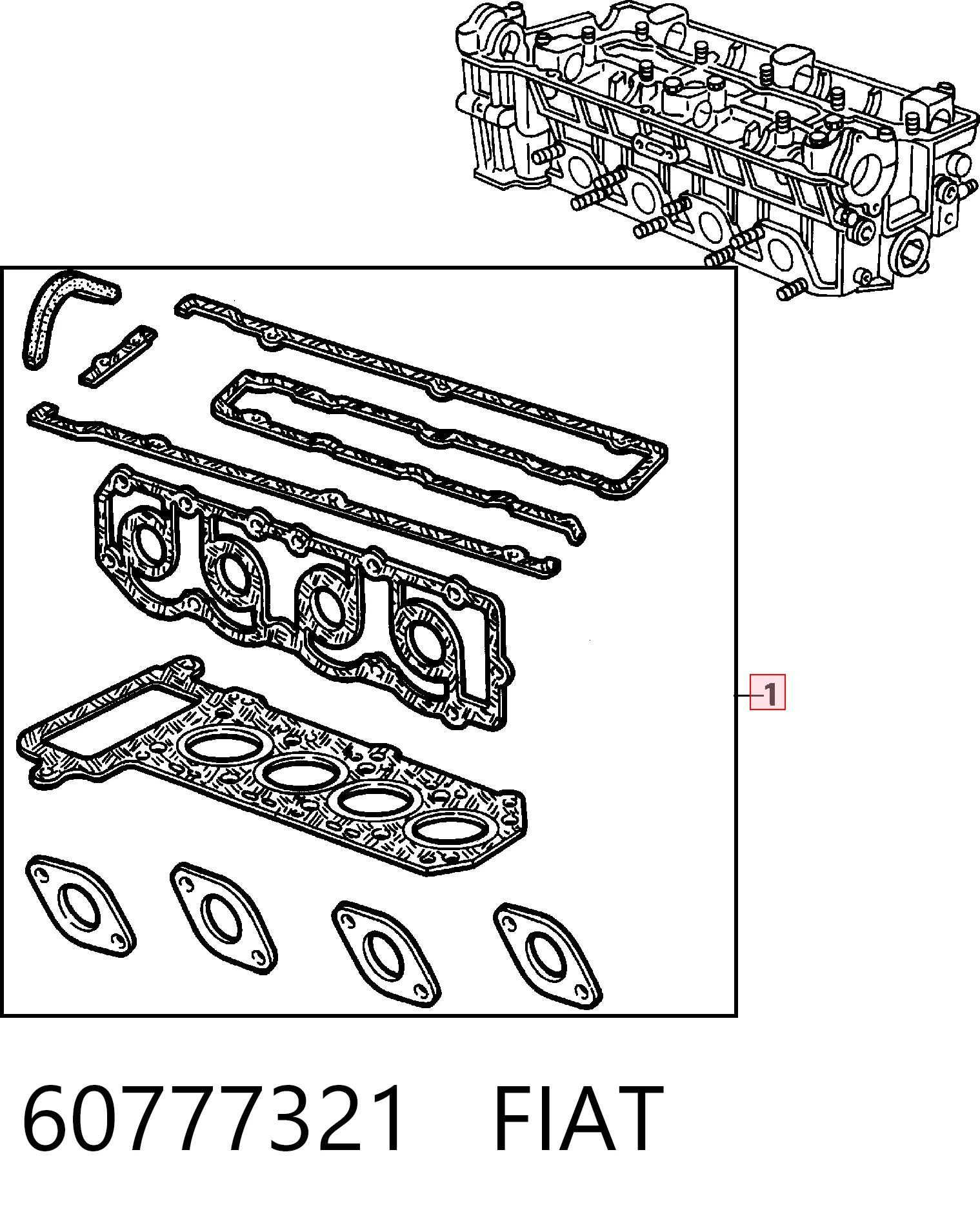 60777321 Fiat/Alfa/Lancia