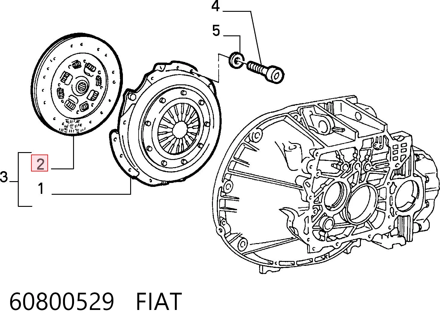60800529 Fiat/Alfa/Lancia