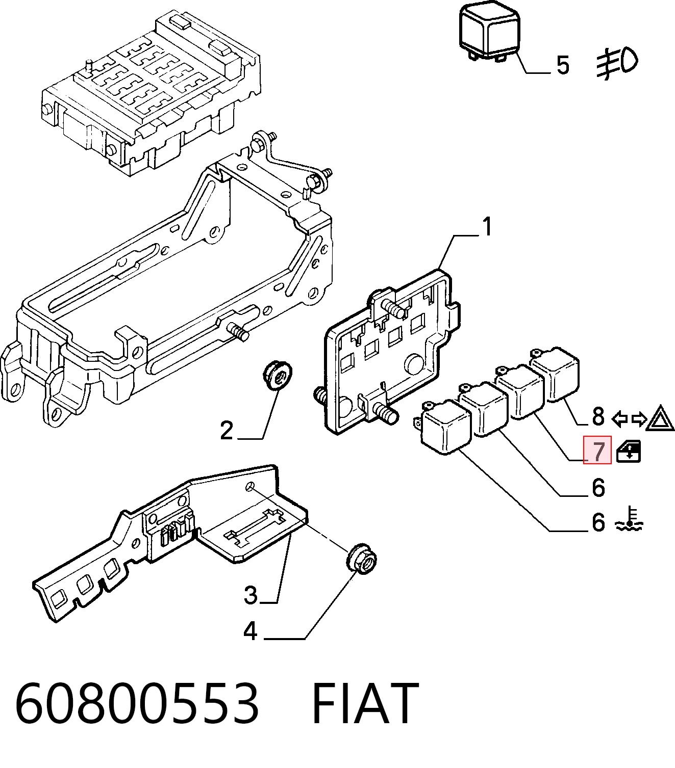 60800553 Fiat/Alfa/Lancia