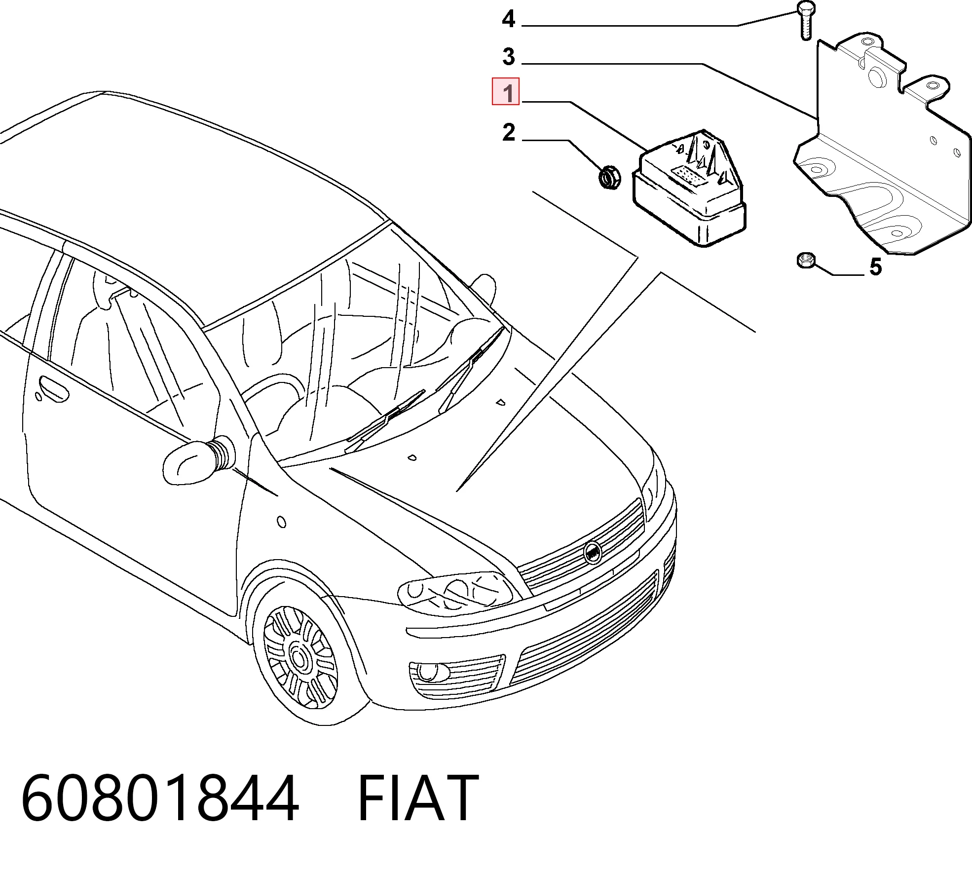Relé de bujía de precalentamiento Fiat Punto  desde 39,20 €