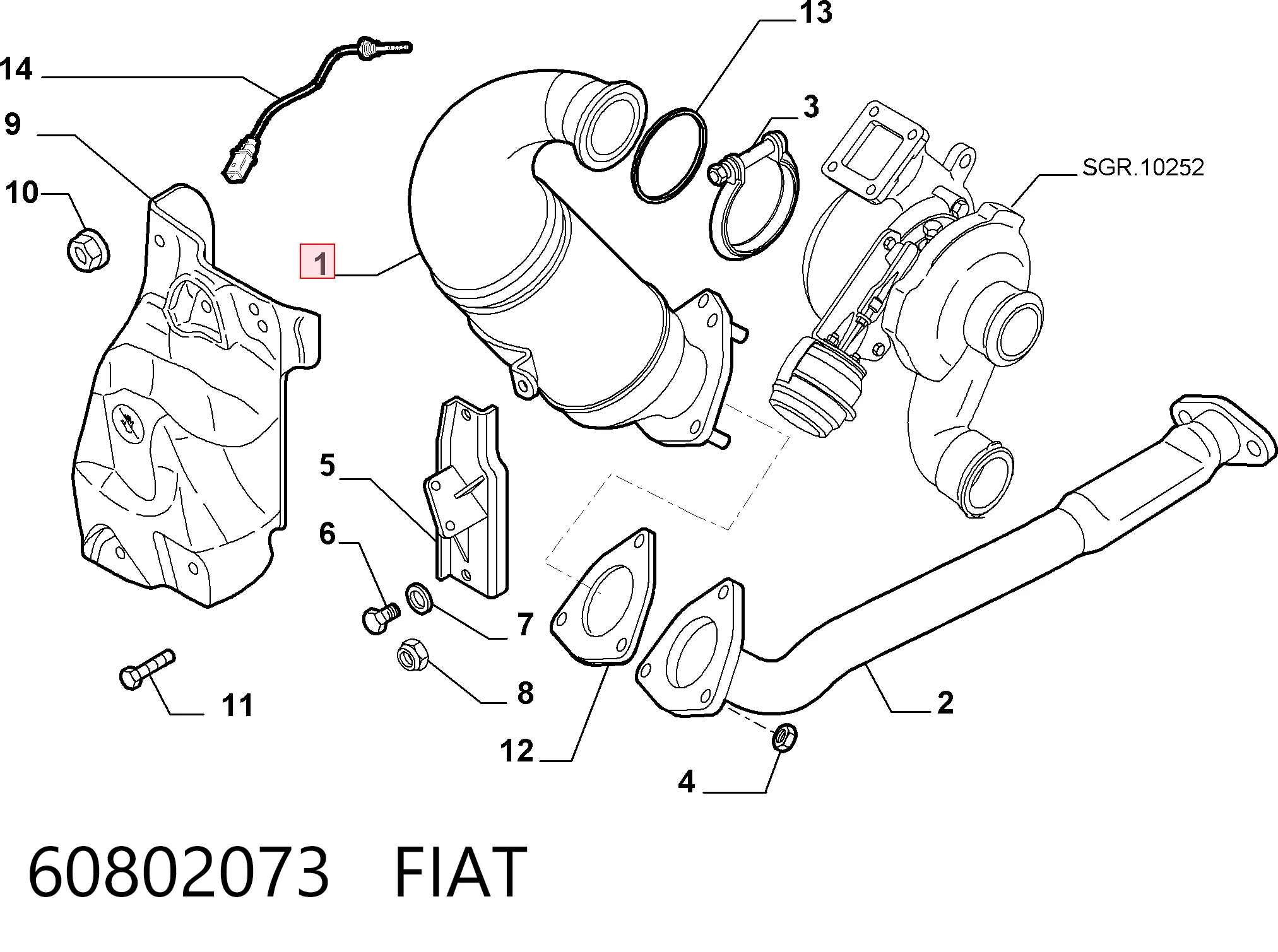 Catalizador Fiat Stilo hatchback (192) (2001 - 2006) precio, desde 316,54 EUR