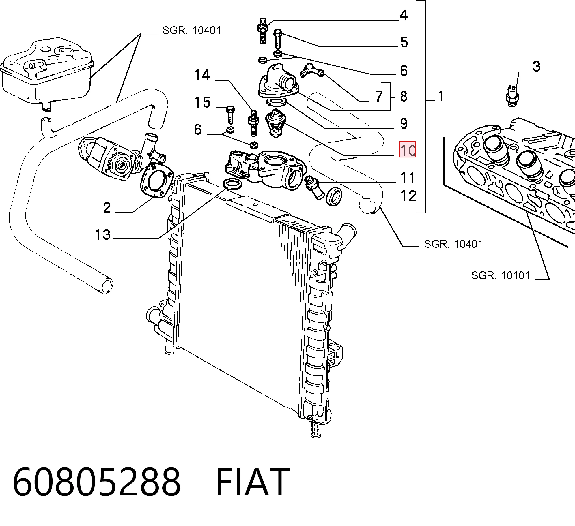 60805288 Fiat/Alfa/Lancia