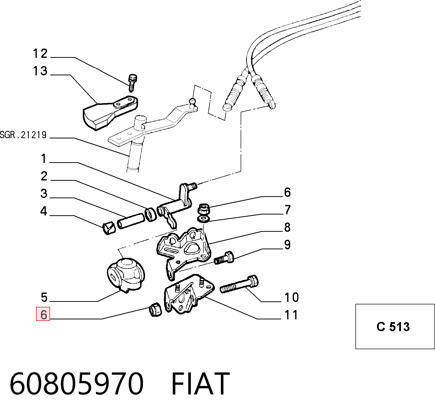 60805970 Fiat/Alfa/Lancia