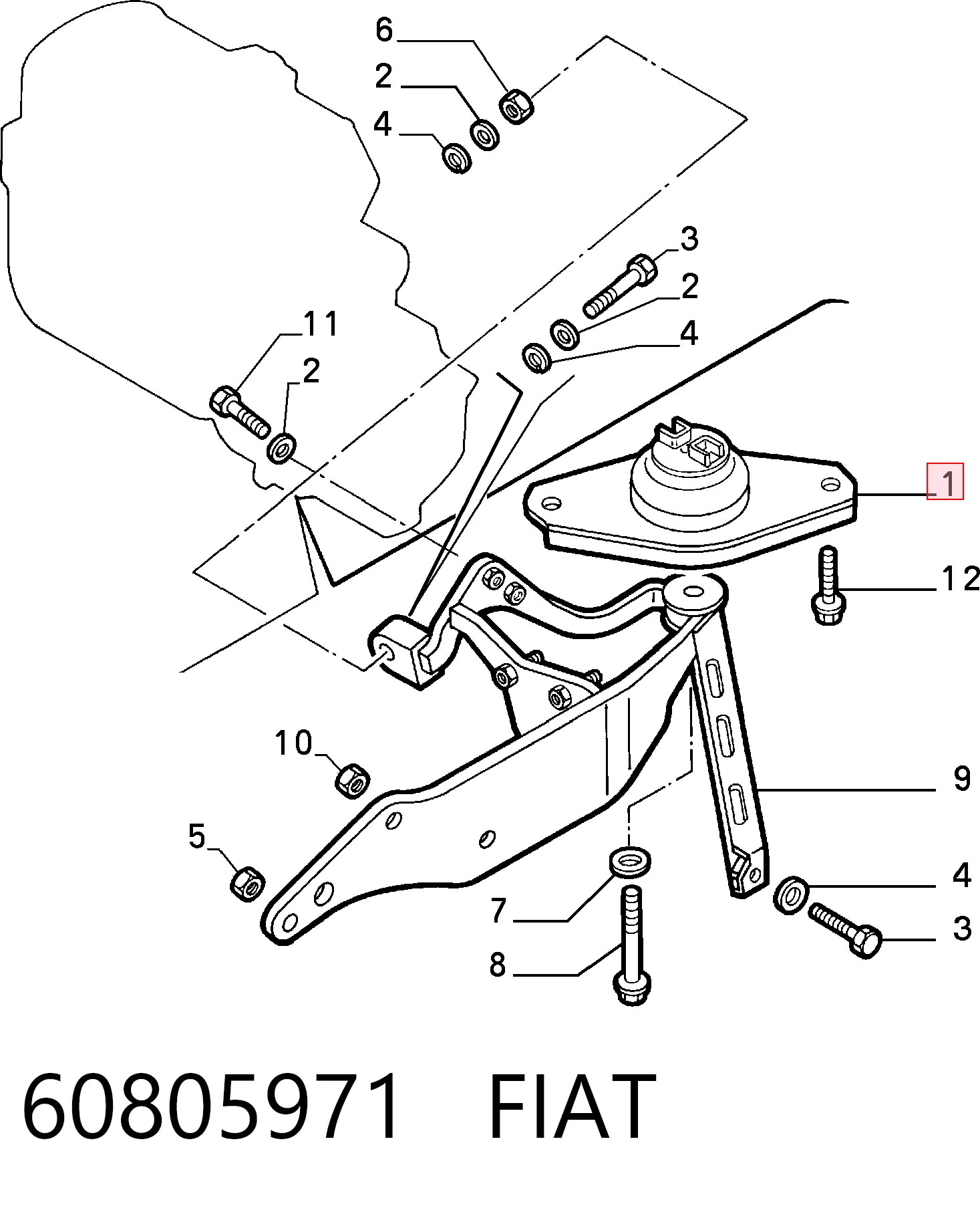 60805971 Fiat/Alfa/Lancia