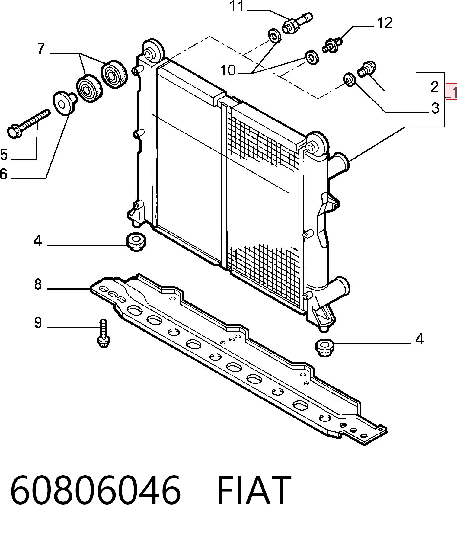 60806046 Fiat/Alfa/Lancia