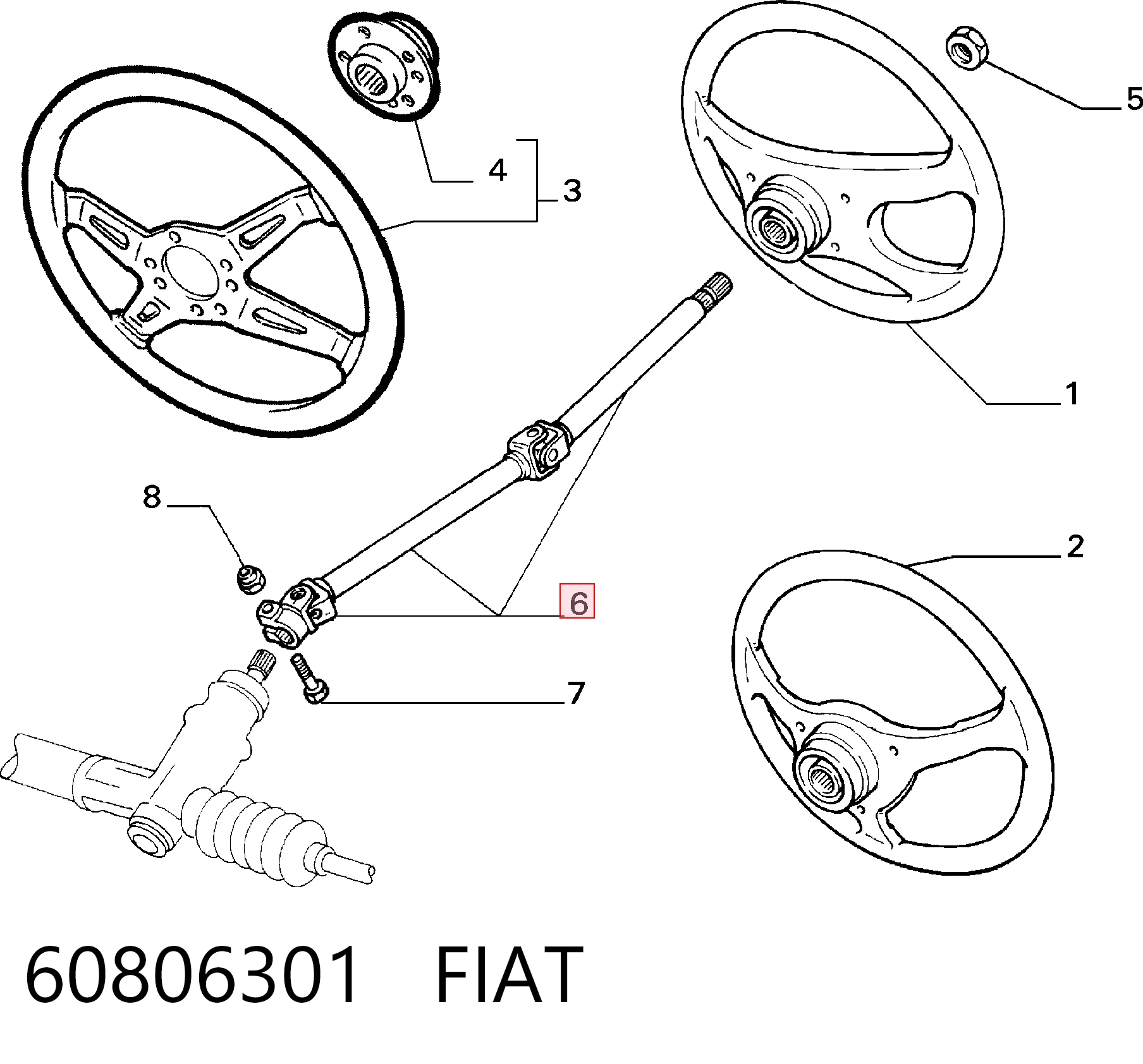 60806301 Fiat/Alfa/Lancia