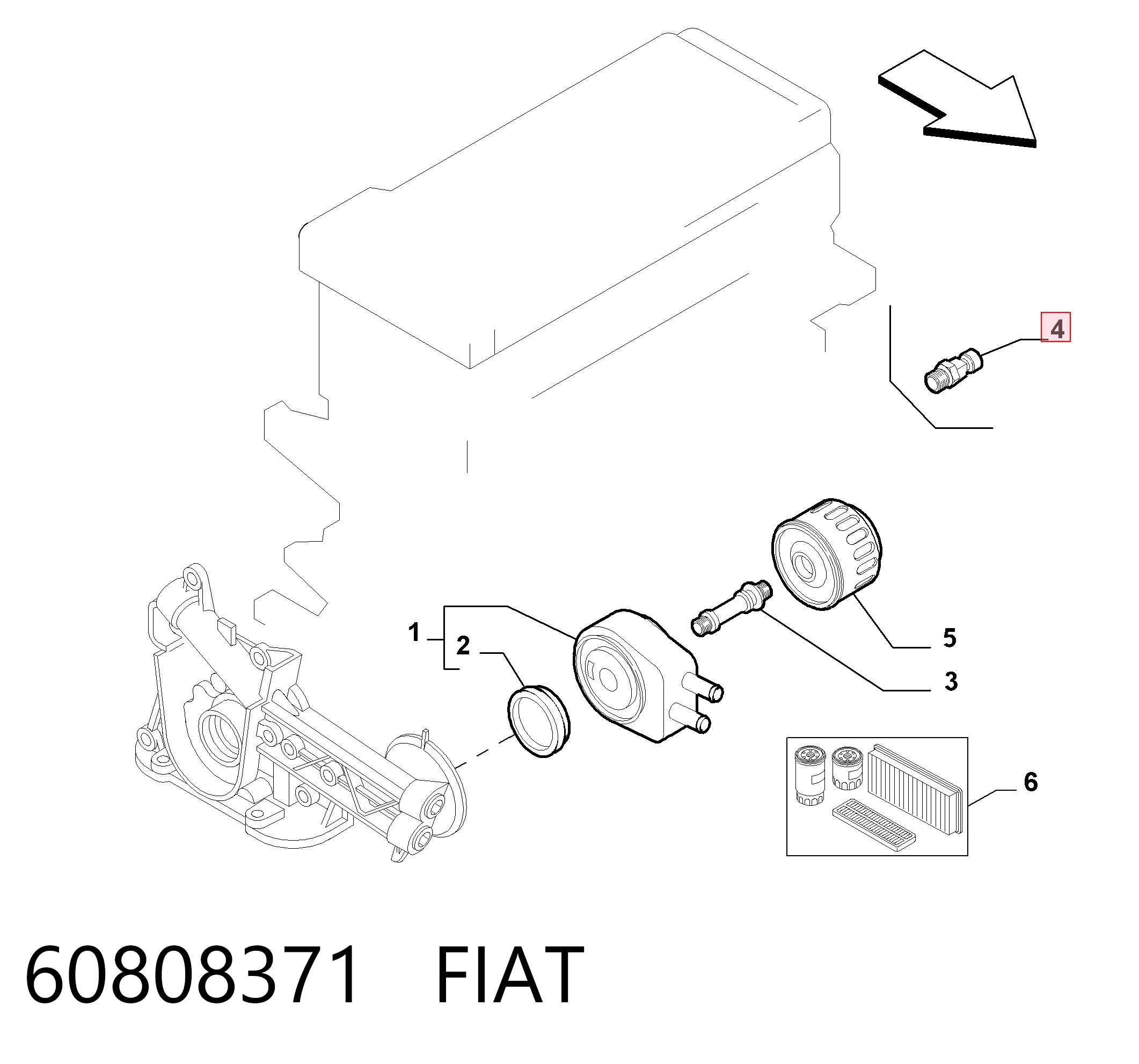 60808371 Fiat/Alfa/Lancia