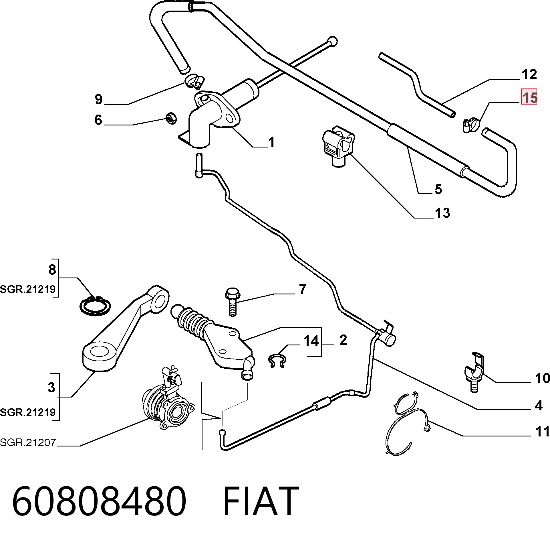 60808480 Fiat/Alfa/Lancia