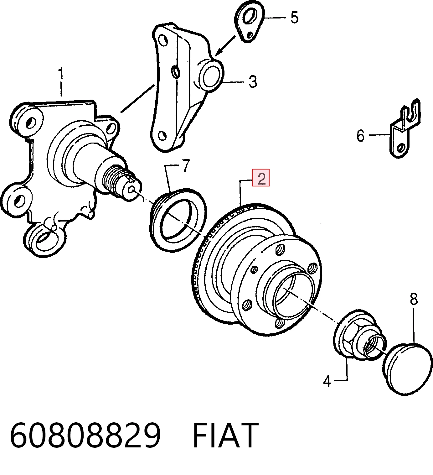 60808829 Fiat/Alfa/Lancia