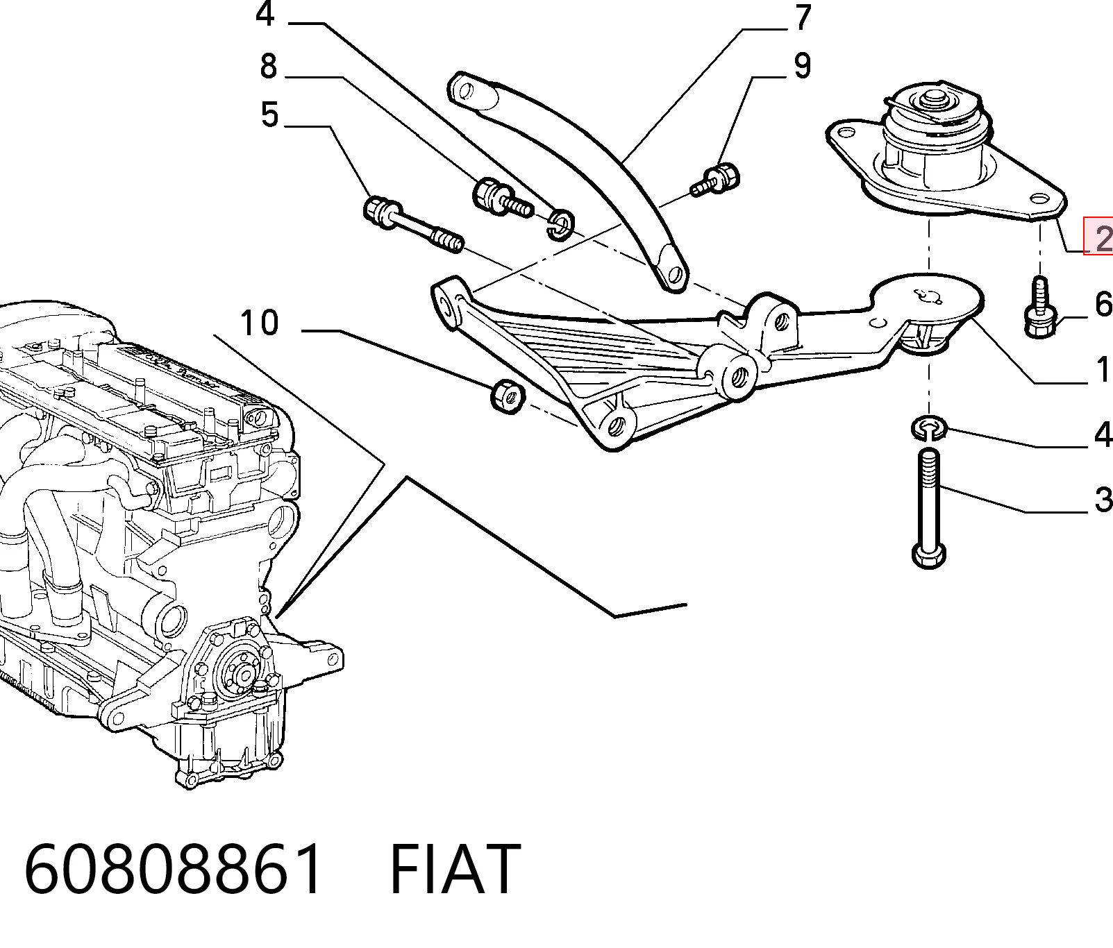 60808861 Fiat/Alfa/Lancia