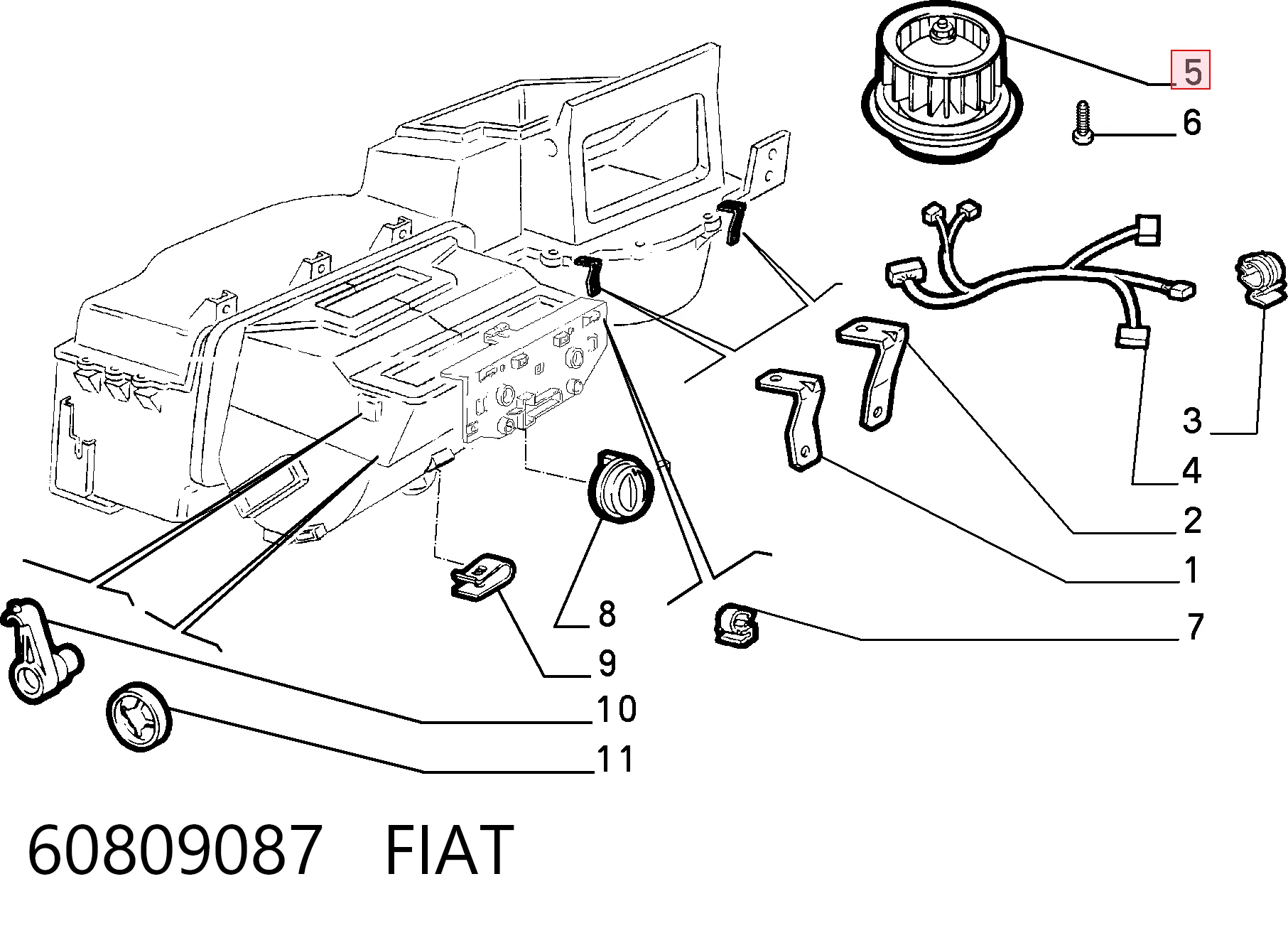 Comprar Motor de calefacción Tempra  159