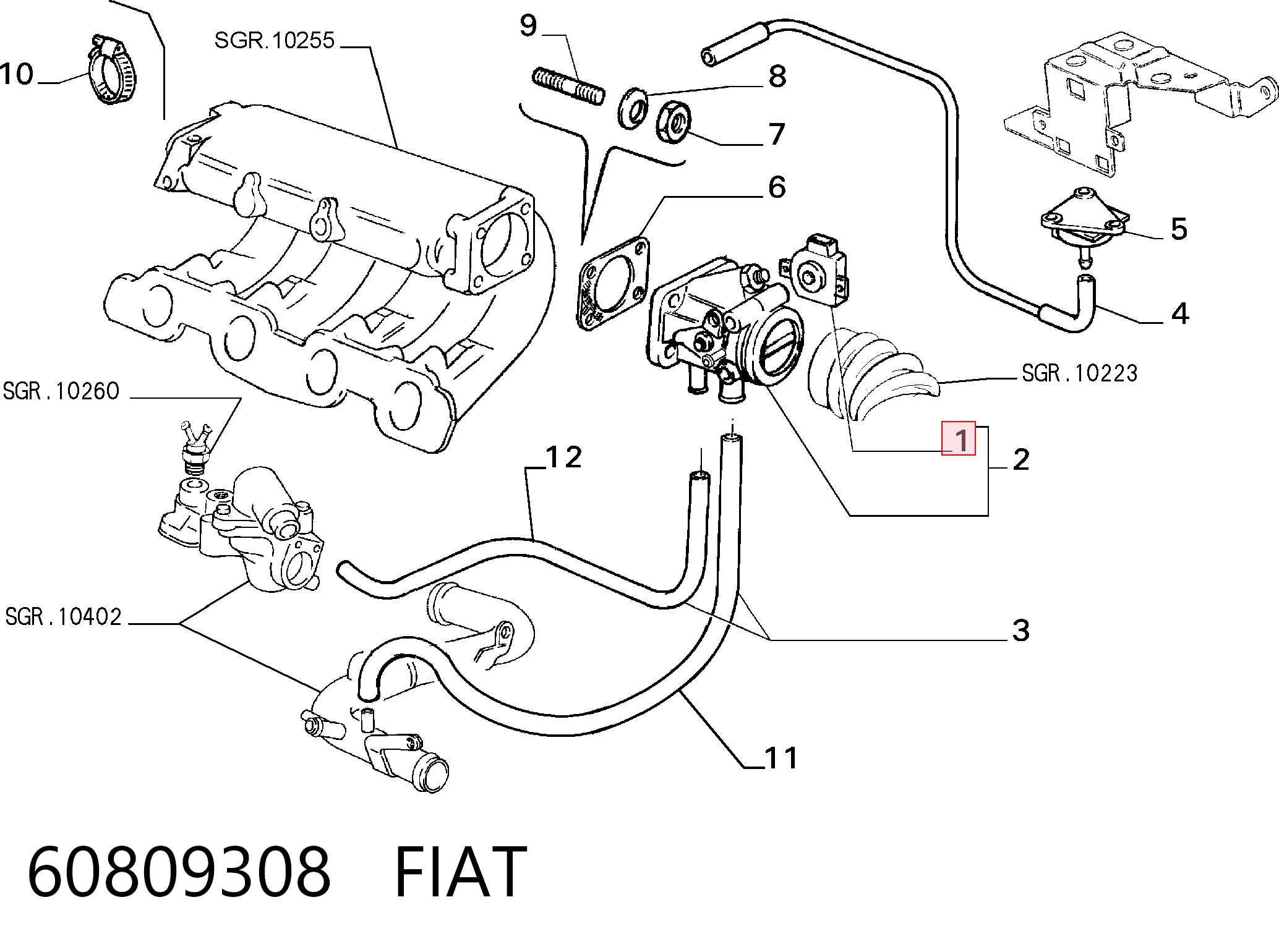 Comprar Sensor de posición del acelerador Lancia Delta I 831AB0 a bajo precio
