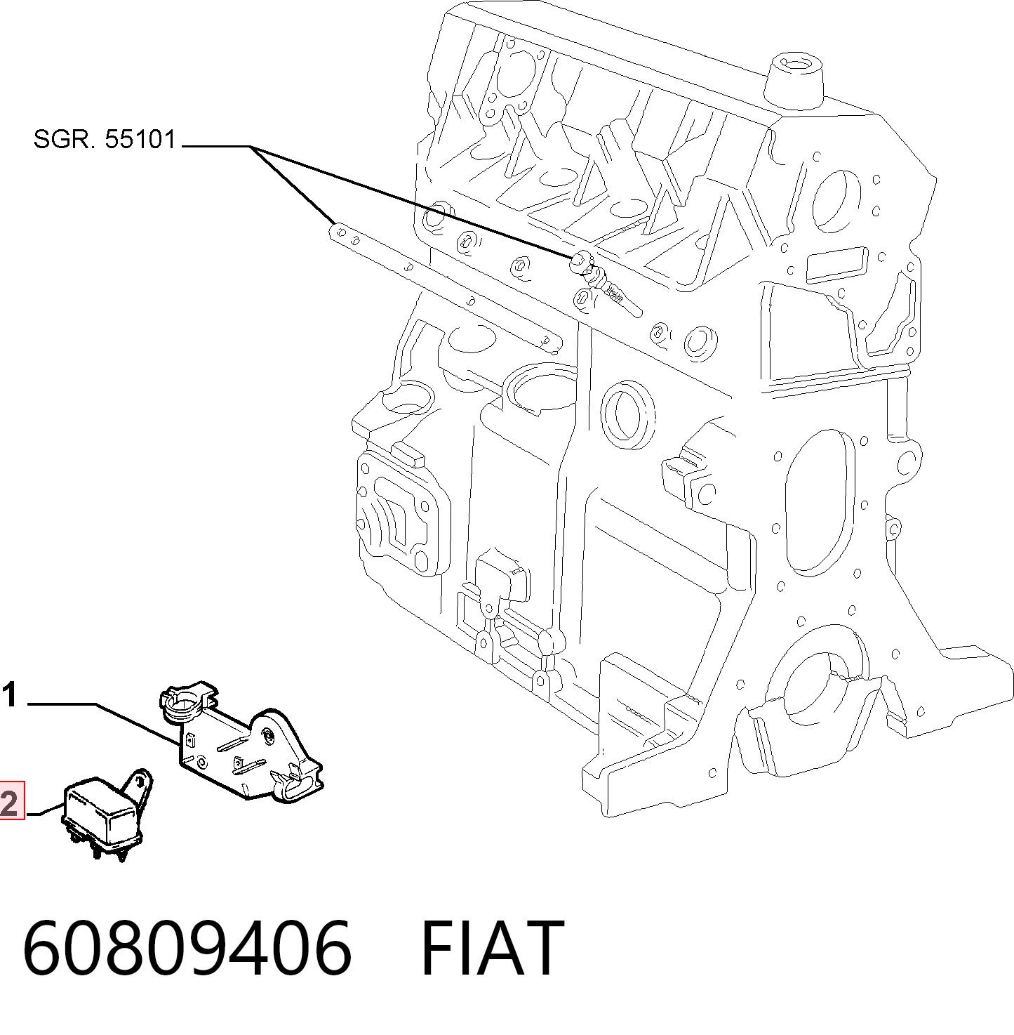 Relé de bujías incandescentes para Fiat Tempra  159